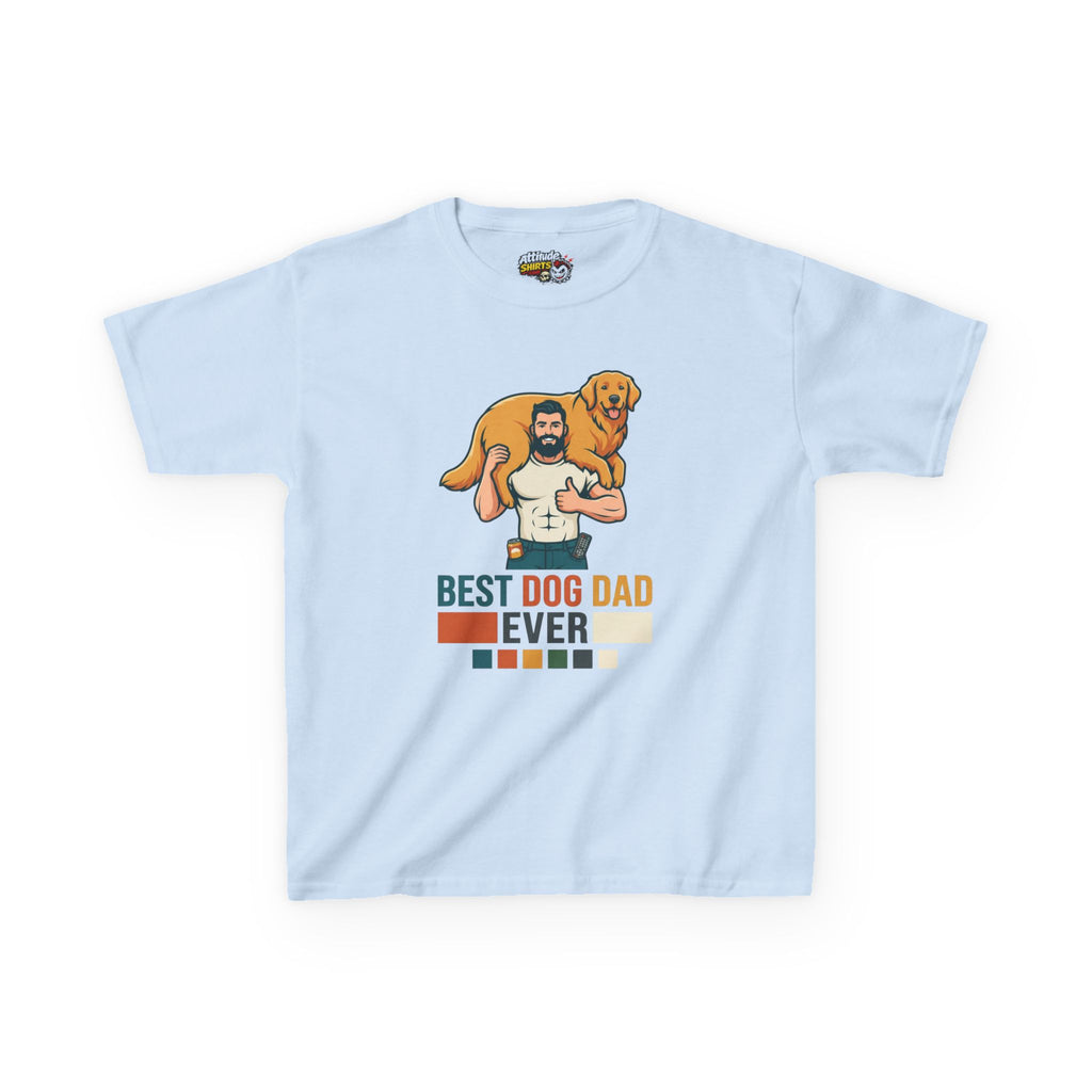 "Best Dog Dad" Kids Tee