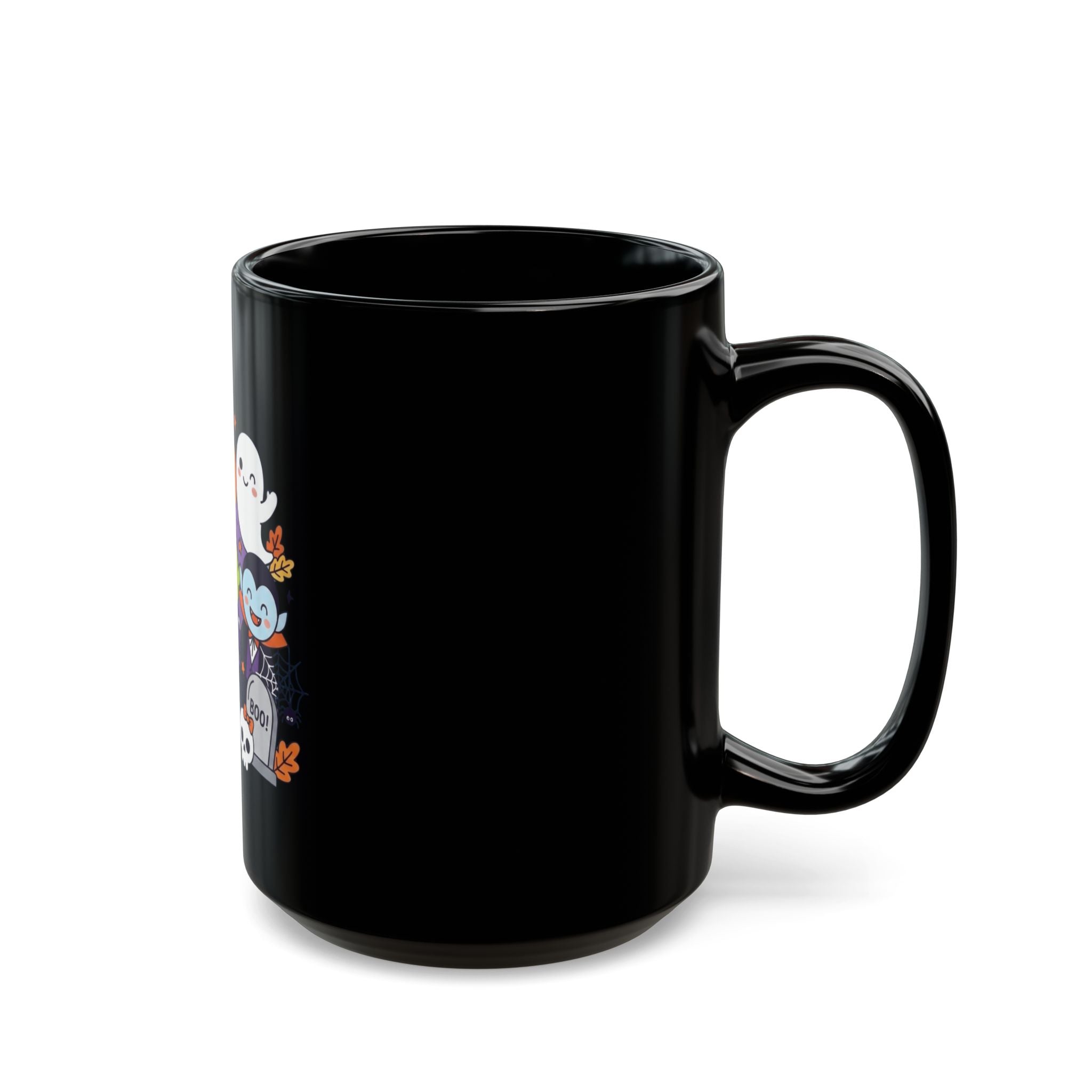 "Spooky Potion" Black Ceramic Mug