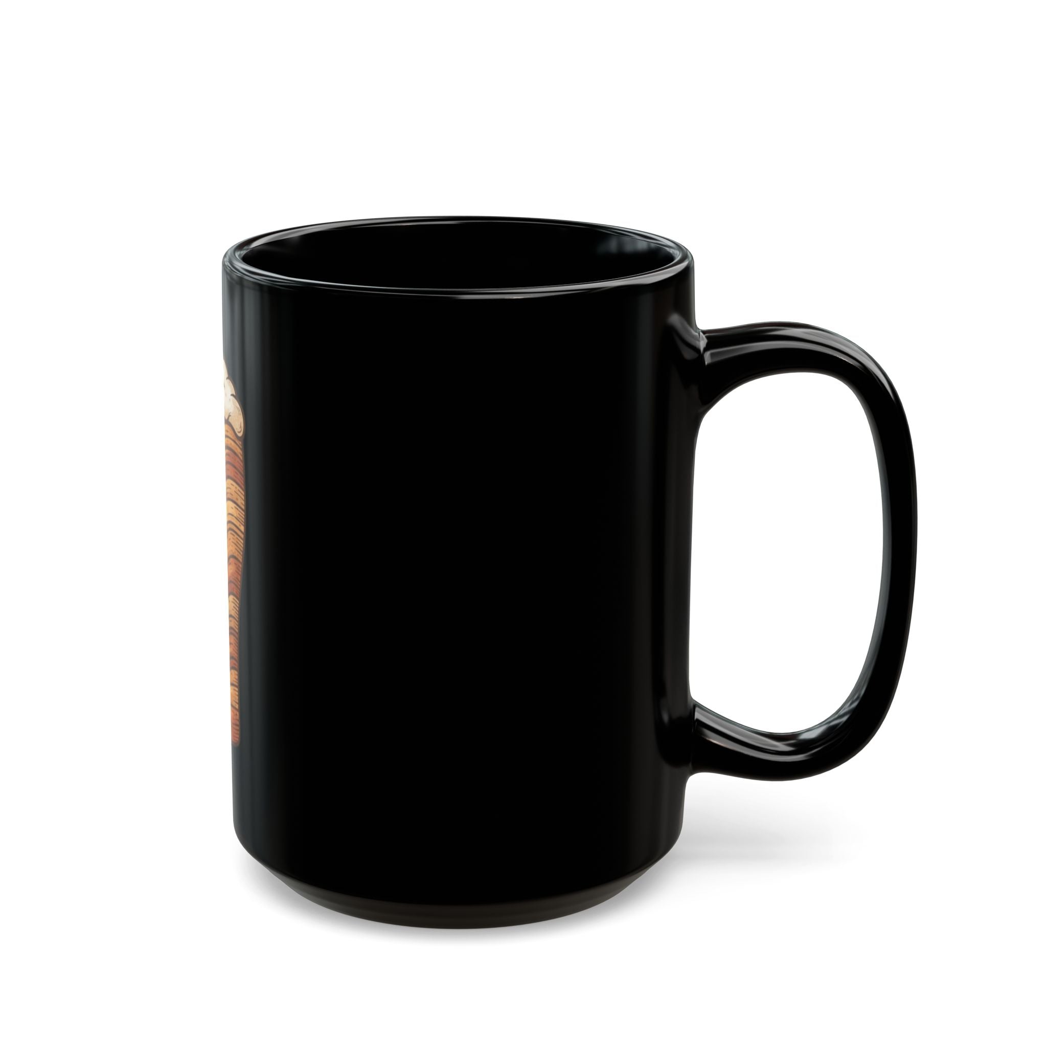 "Shifting Sandstone Beer Co." Black Ceramic Mug — Graphic