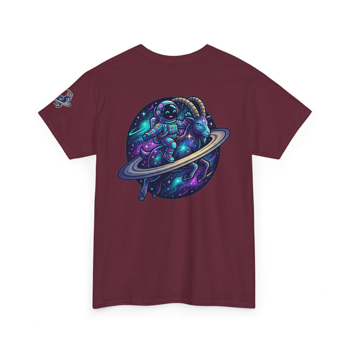 "Space Explorer Capricorn" Premium Graphic Tee