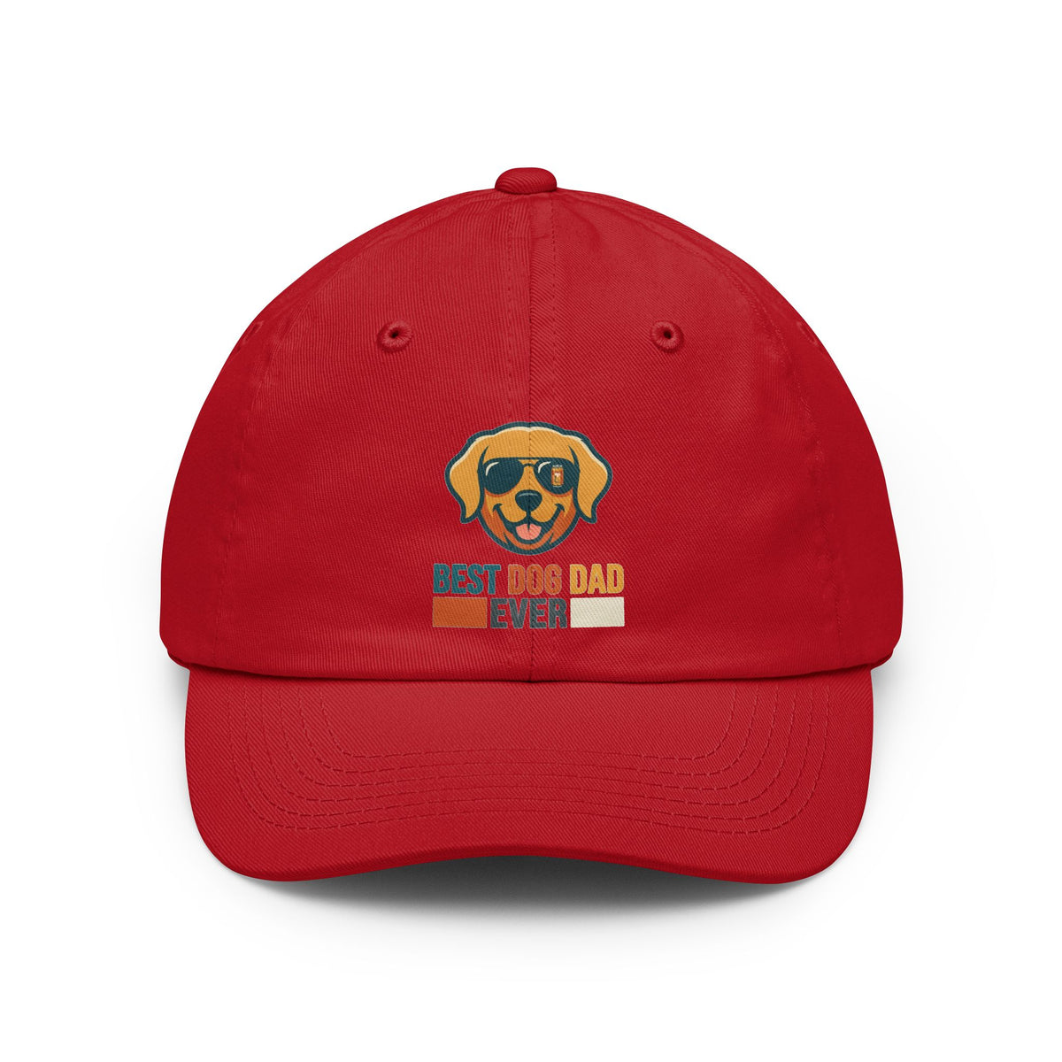 Color: Red | Best Dog Dad Cap