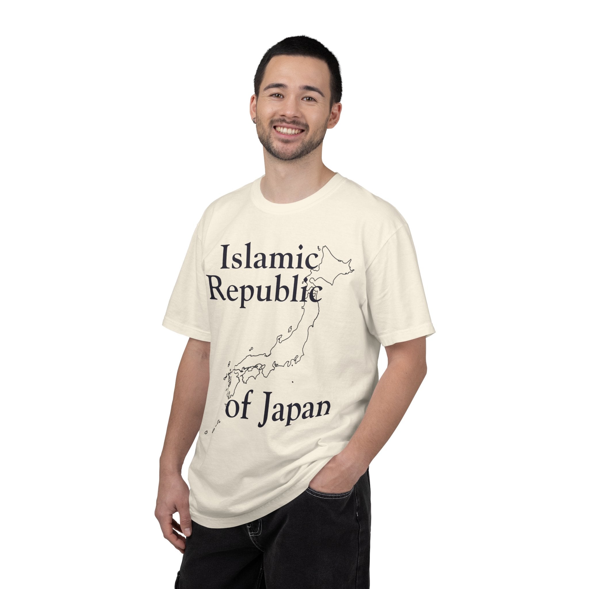 "Islamic Republic of Japan" Unisex Garment-Dyed Tee