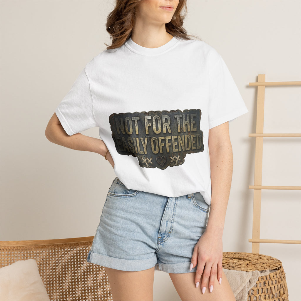 Fair Warning Label | Garment-Dyed Tee — AttitudeShirts