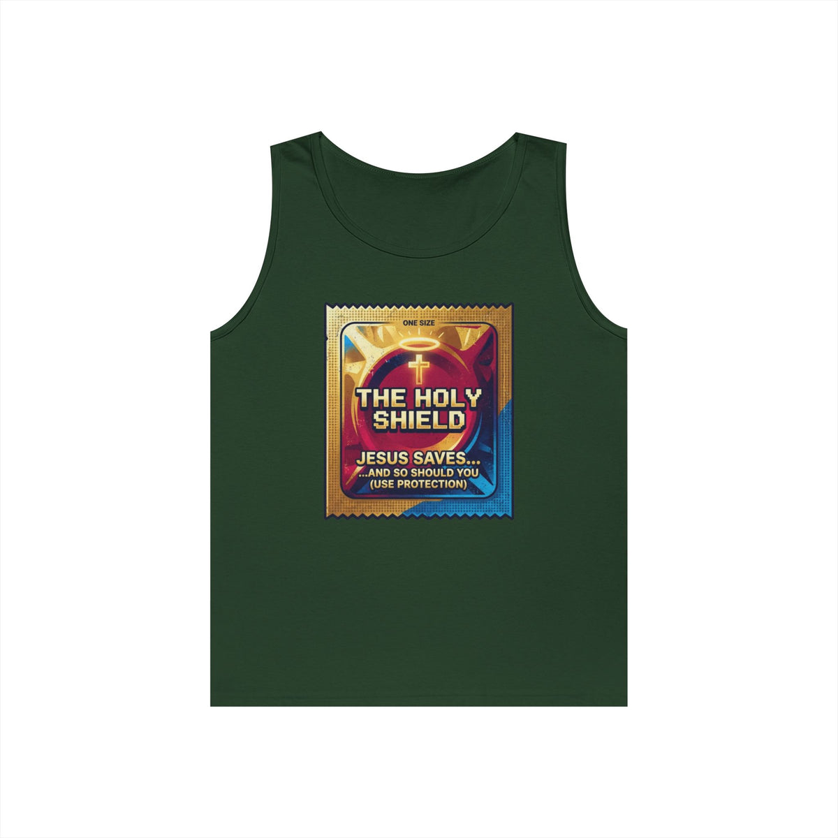 "Good Book Series The Holy Shield" Tank Top