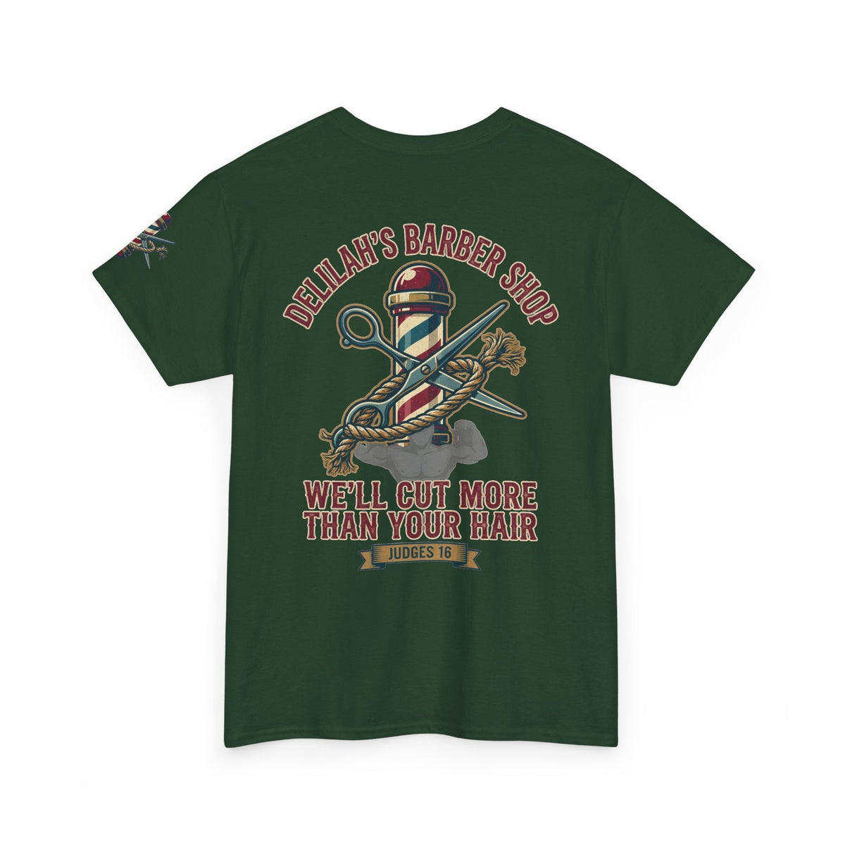 "Good Book Series Delilah's Barber Shop" Premium Graphic Tee