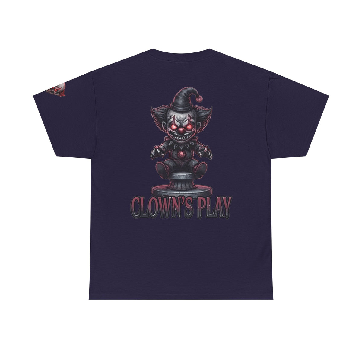 Color: Blackberry | Clown Play Premium Graphic Tee