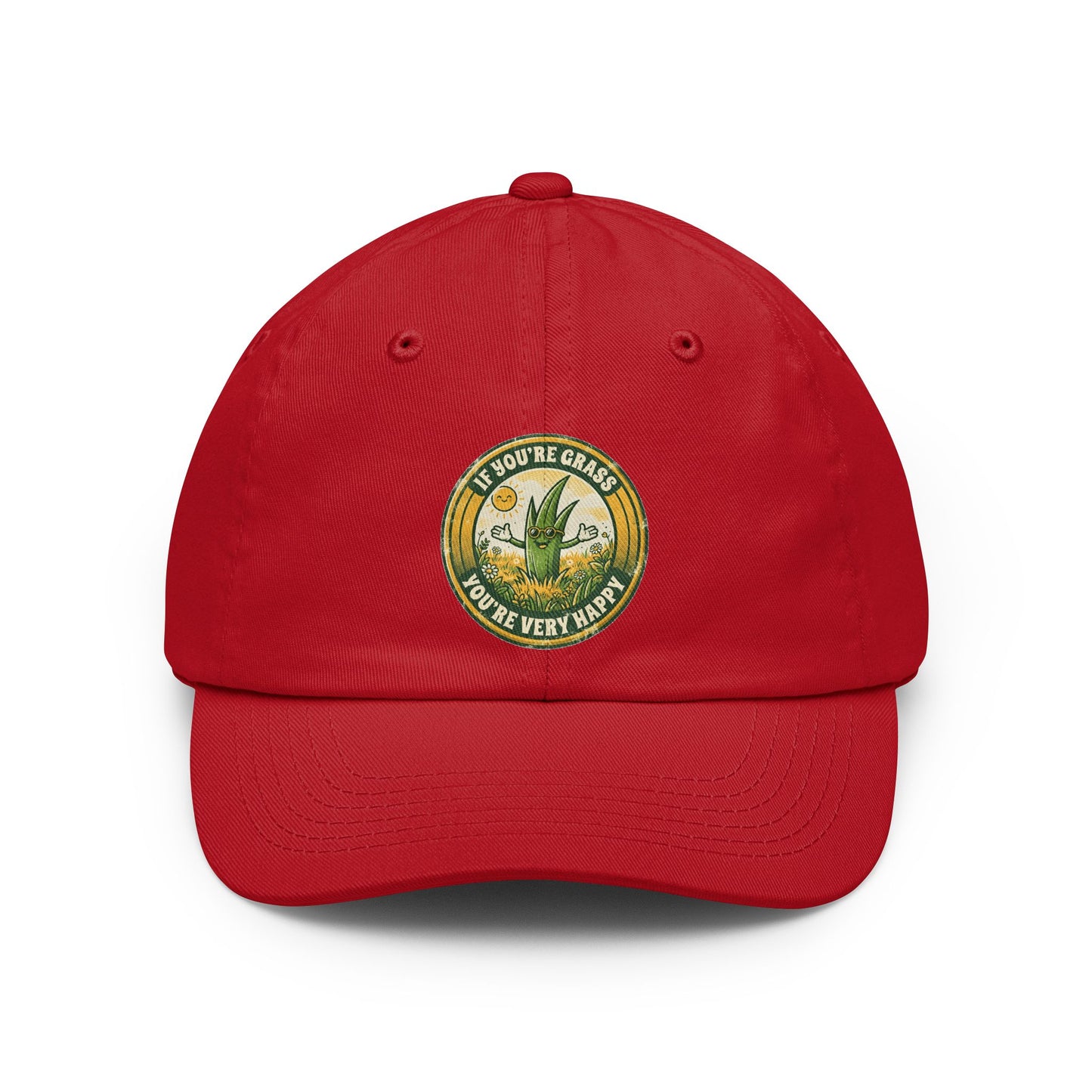 "If You're Grass You're Very Happy" Dad Hat