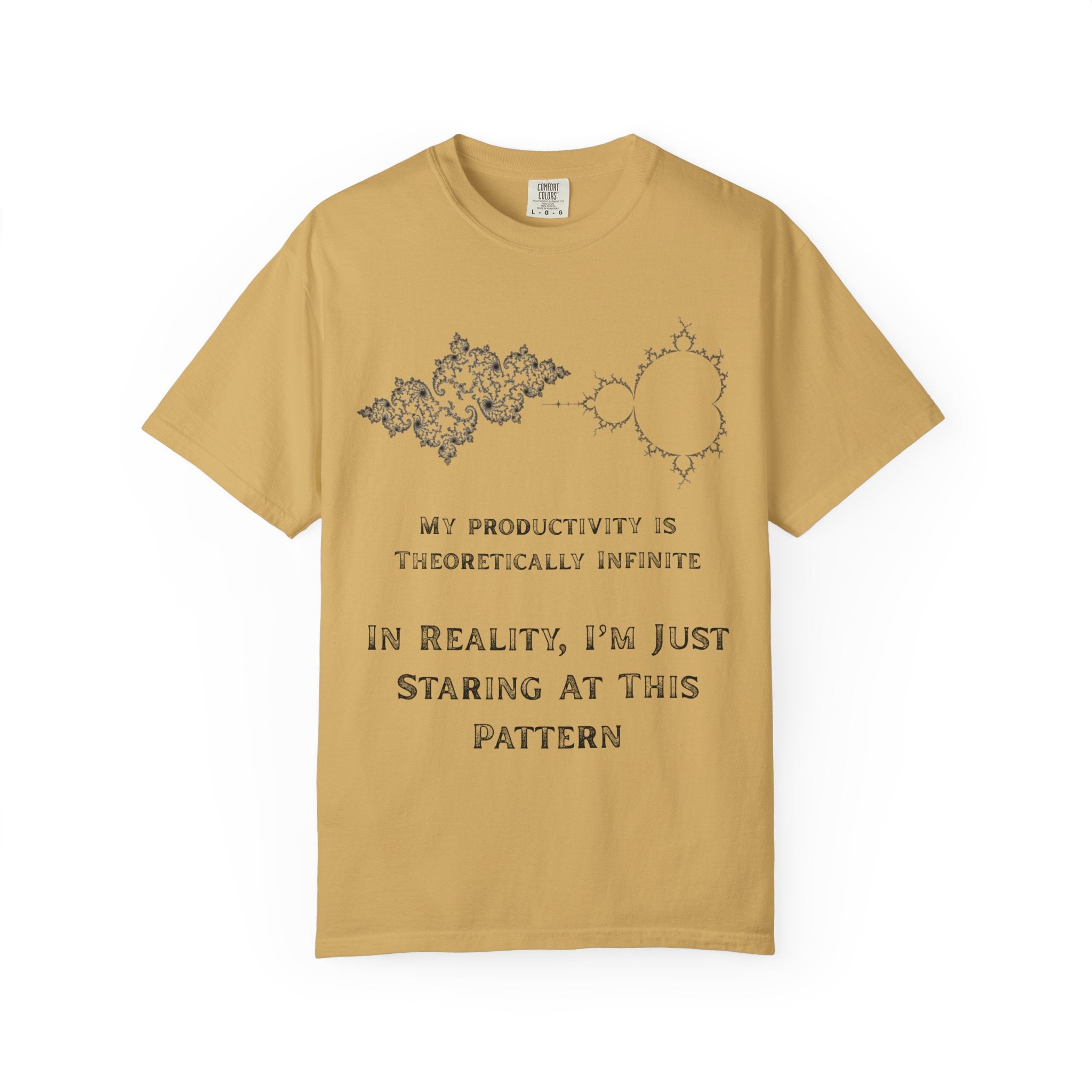 "Theoretically Infinite" Unisex Garment-Dyed Tee