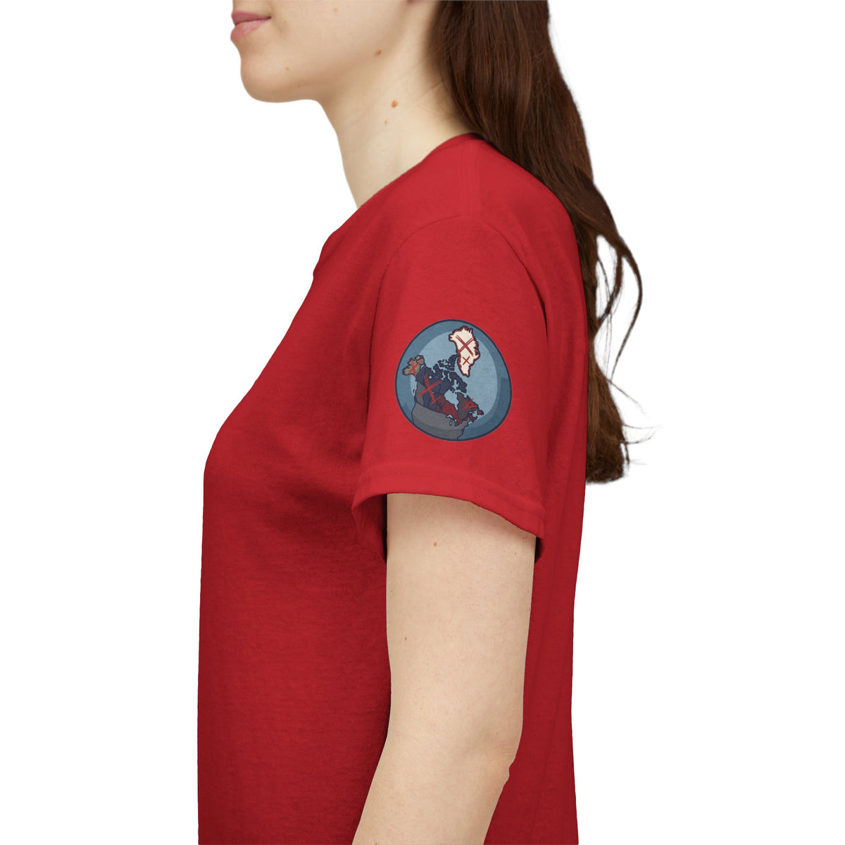 Color: Red | Loose Talk About Countries That Aren't His Premium Graphic Tee