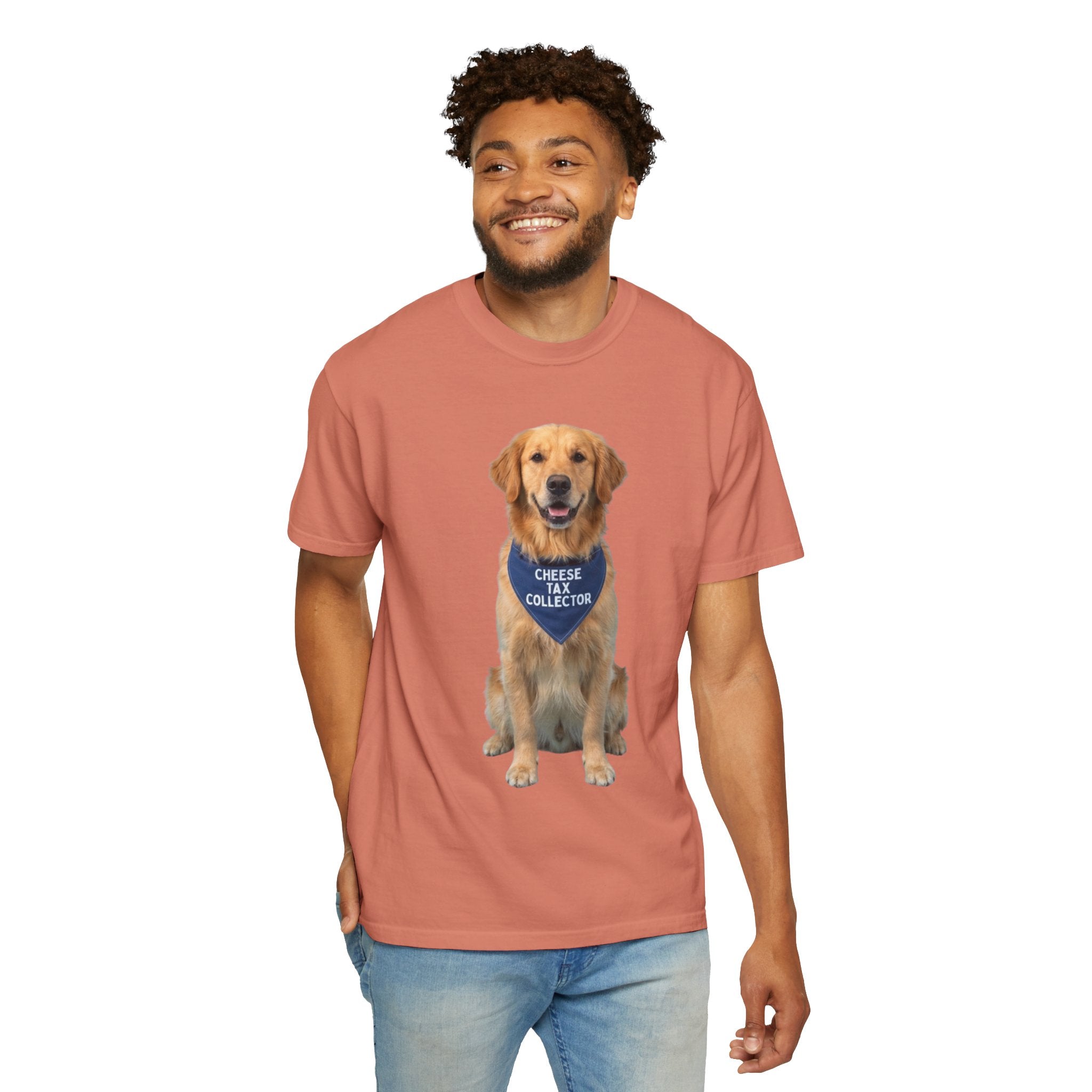 "Cheese Tax" Unisex Garment-Dyed Tee