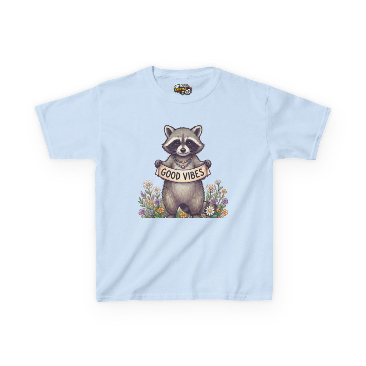 "Hippy Raccoon" Kids Tee