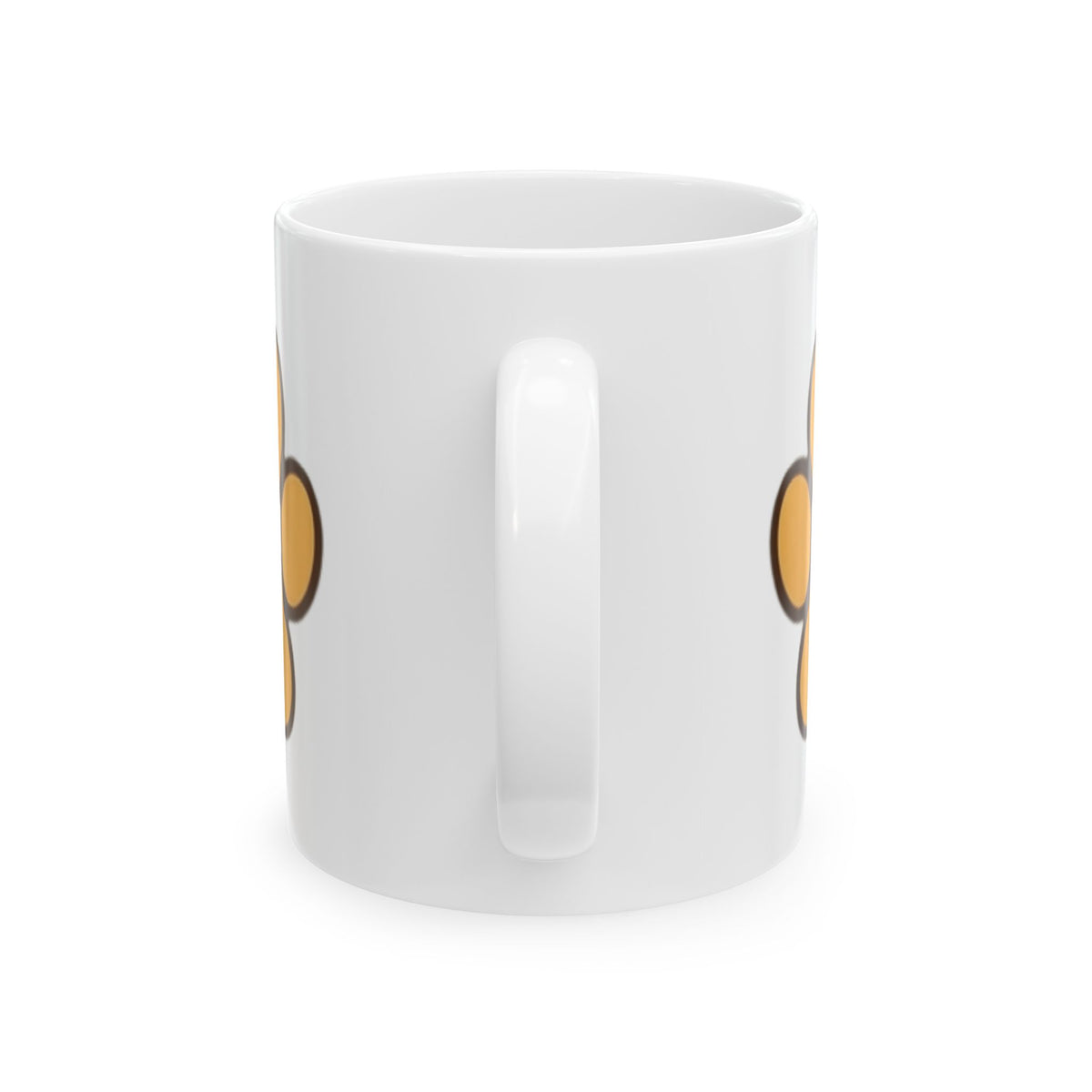"Stay Golden & Bark On" White Ceramic Mug — Graphic