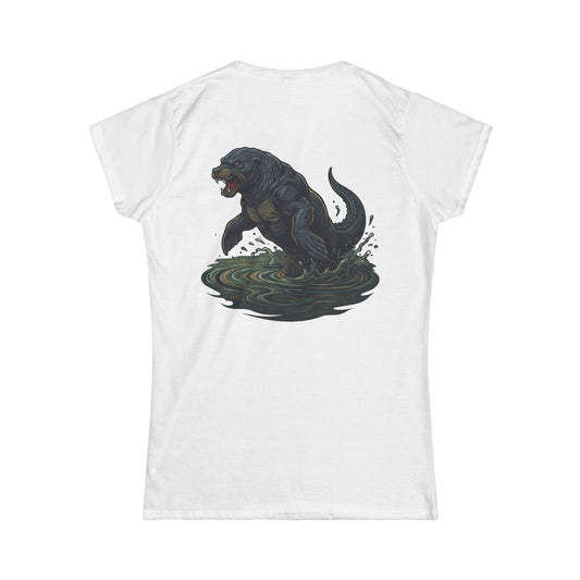 Color: White | Bunyip (Australian Aboriginal Mythology) Women's Tee