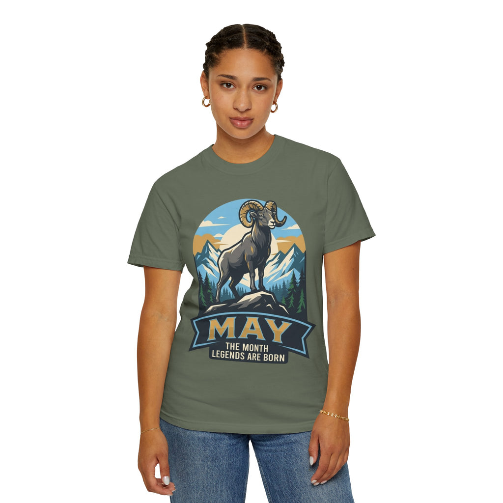"May Legend" Unisex Garment-Dyed Tee