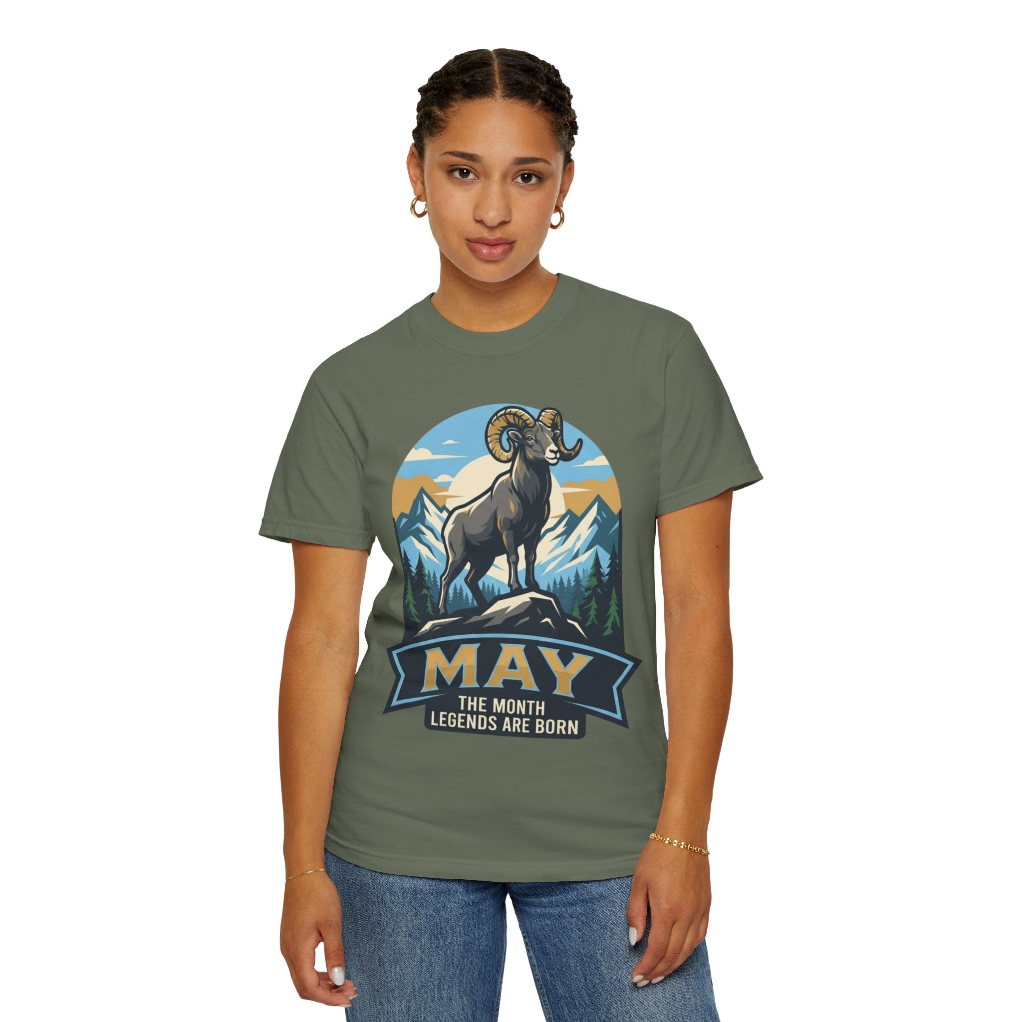 "May Legend" Unisex Garment-Dyed Tee