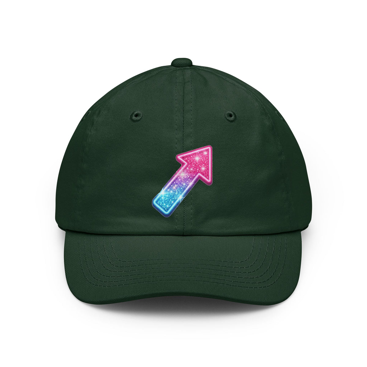 Color: Forest Green | Professional Stick Shifter Dad Hat — Graphic