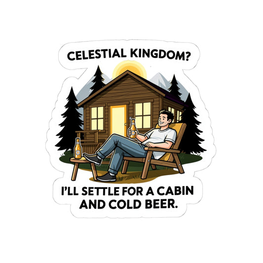 "Celestial Kingdom-Beer" Sticker — Main
