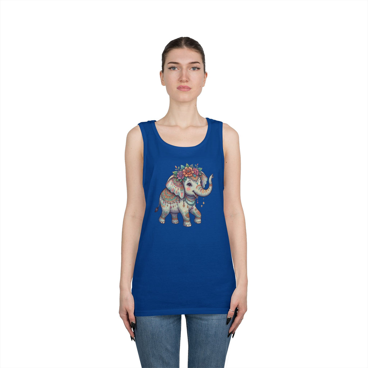 "Hippy Elephant" Tank Top