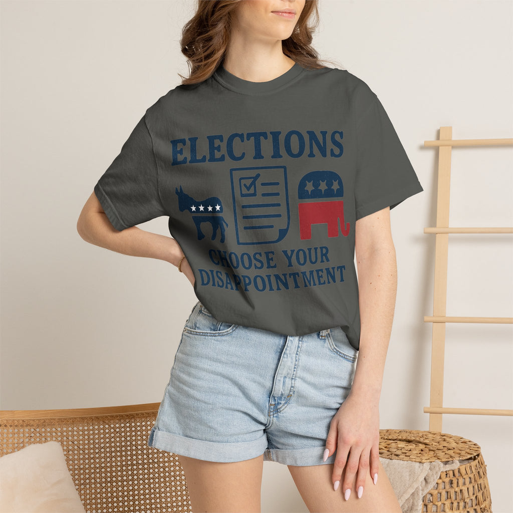 "Voting for the Best" Unisex Garment-Dyed T-shirt