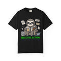 "Selective Action" Unisex Garment-Dyed Tee