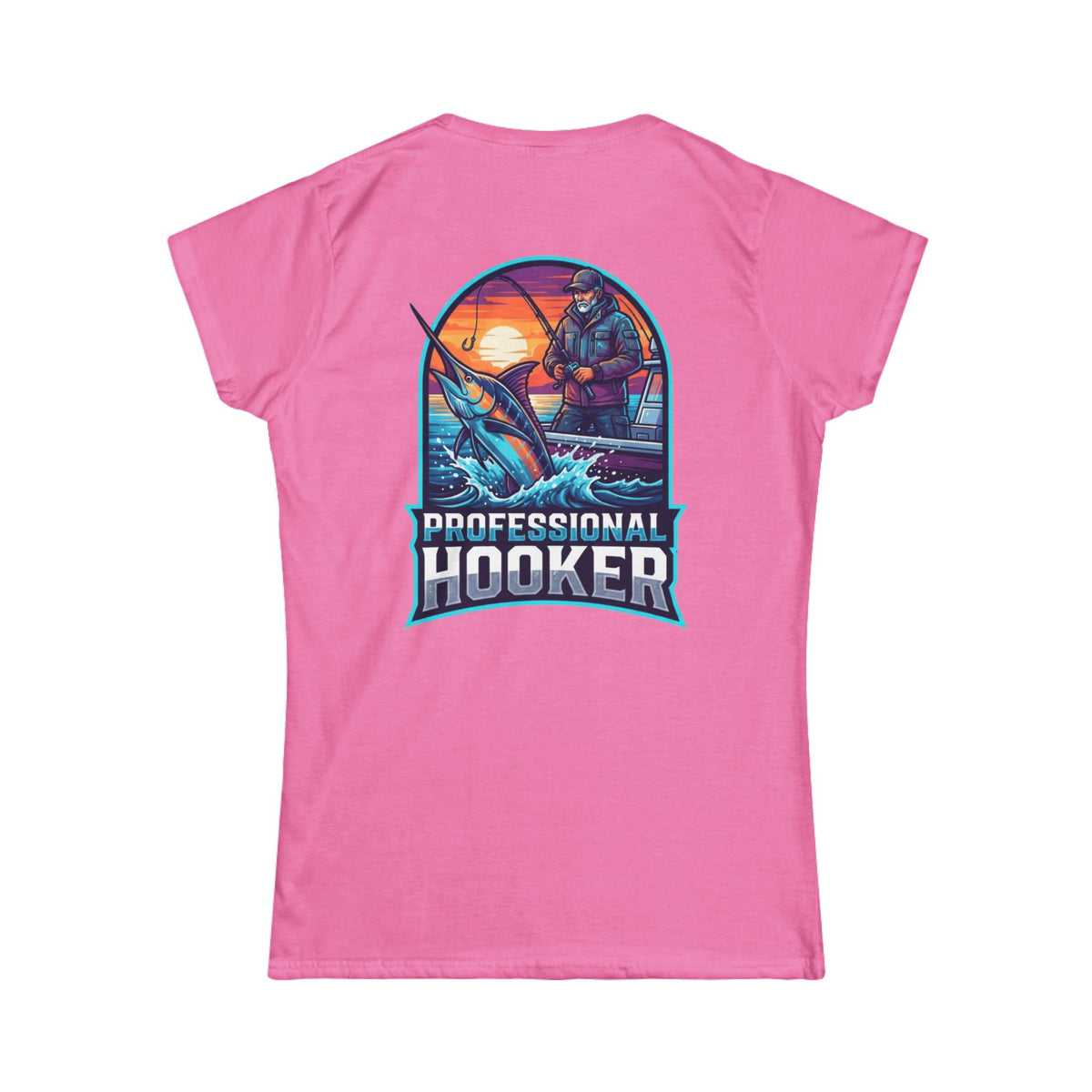 Color: Azalea | Professional Hooker Women's Tee