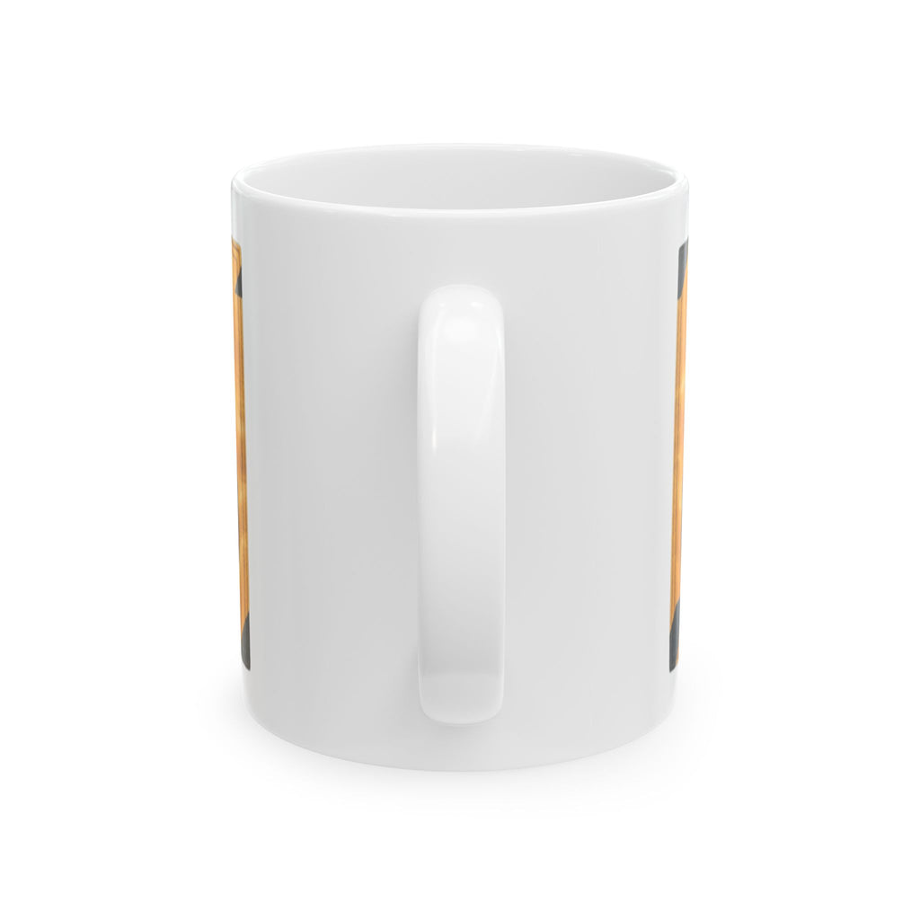 "Caution Oversized Load" White Ceramic Mug
