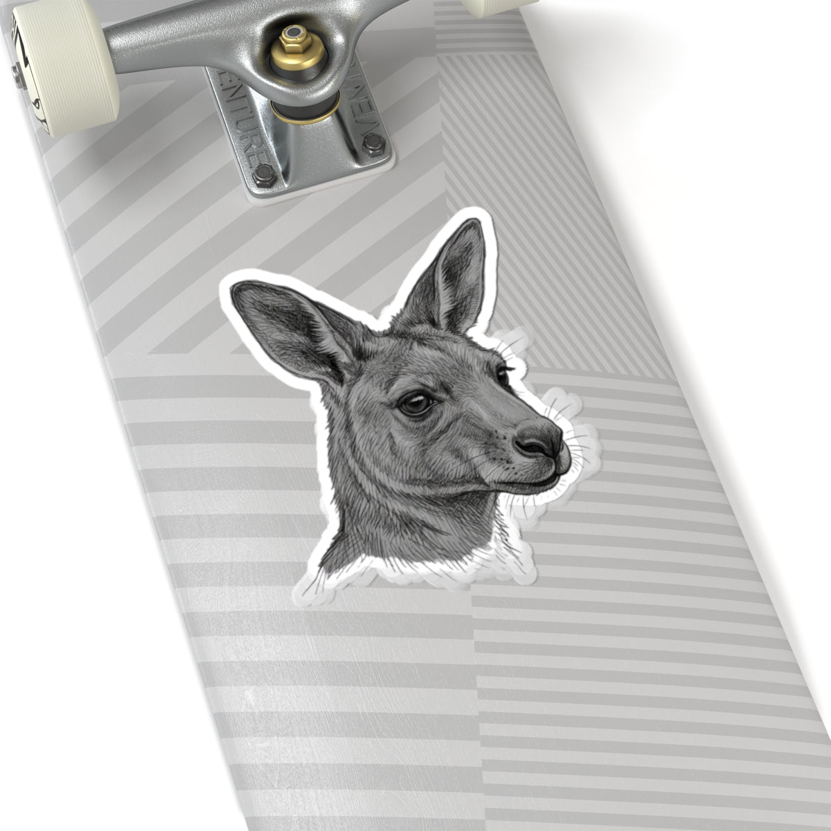 "Pencil Sketch Art Kangaroo" Sticker