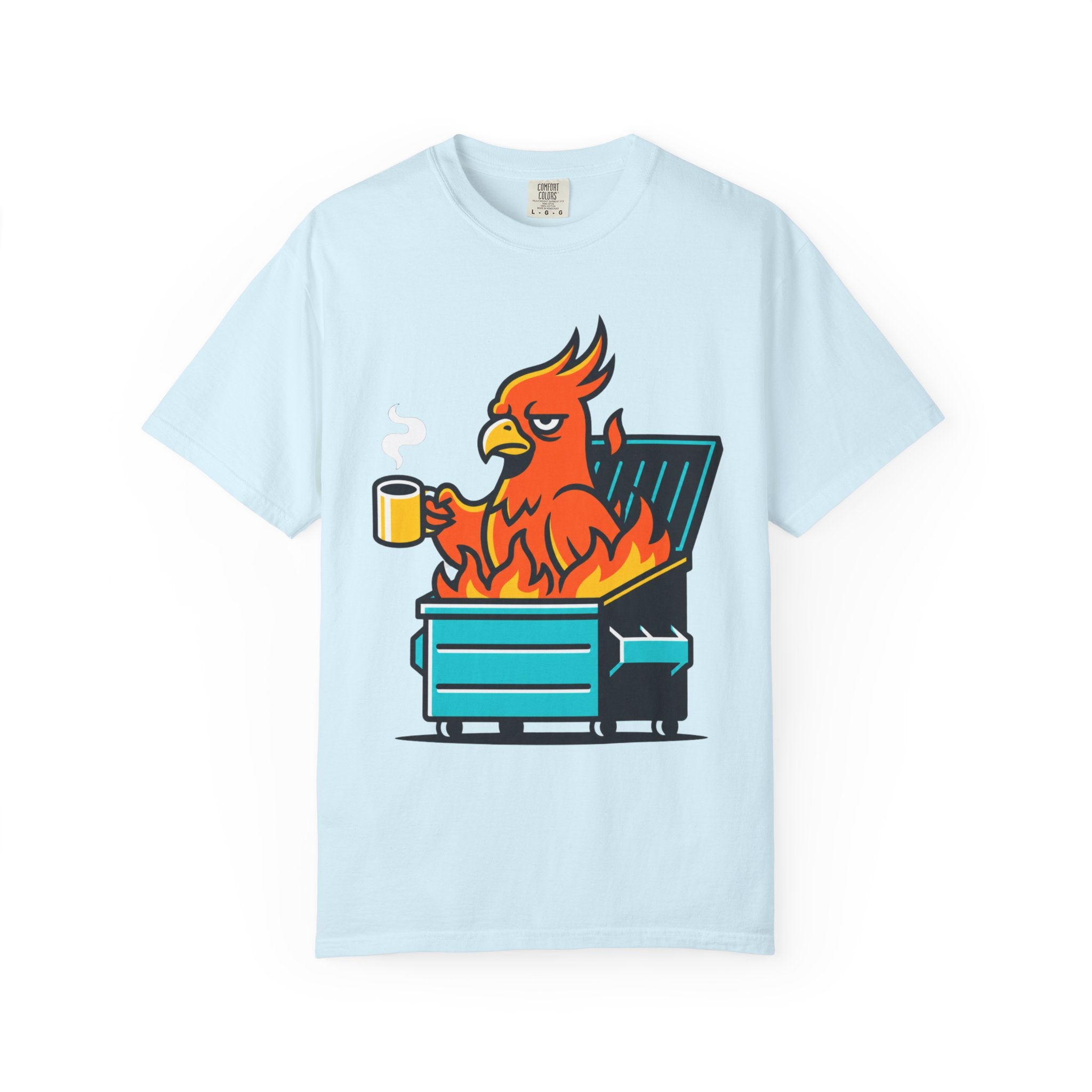 "Dumpster Fire" Unisex Garment-Dyed Tee