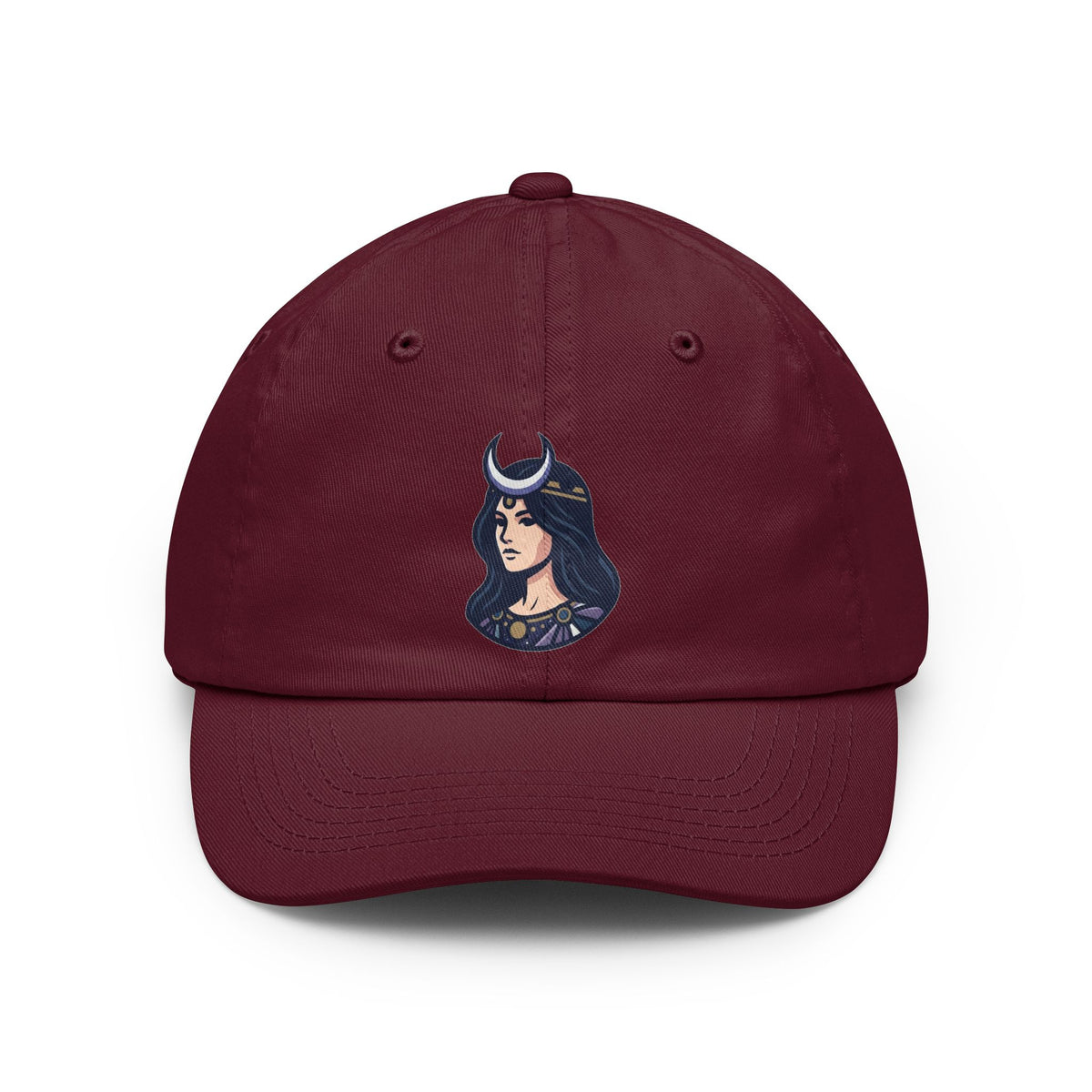 Color: Maroon | The Cosmic Tarot (High Priestess) Dad Hat