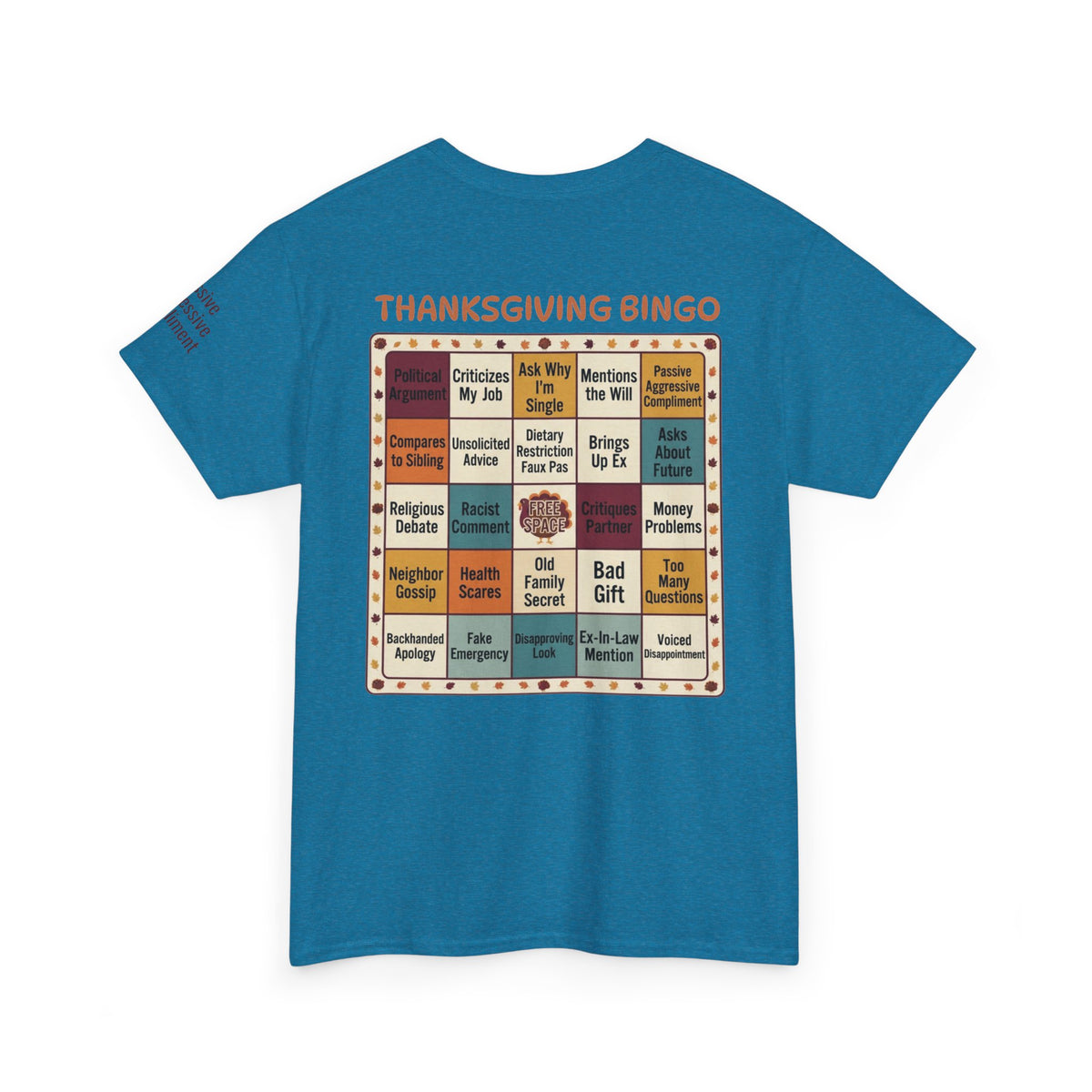 Thankgiving Bingo Premium Graphic Tee