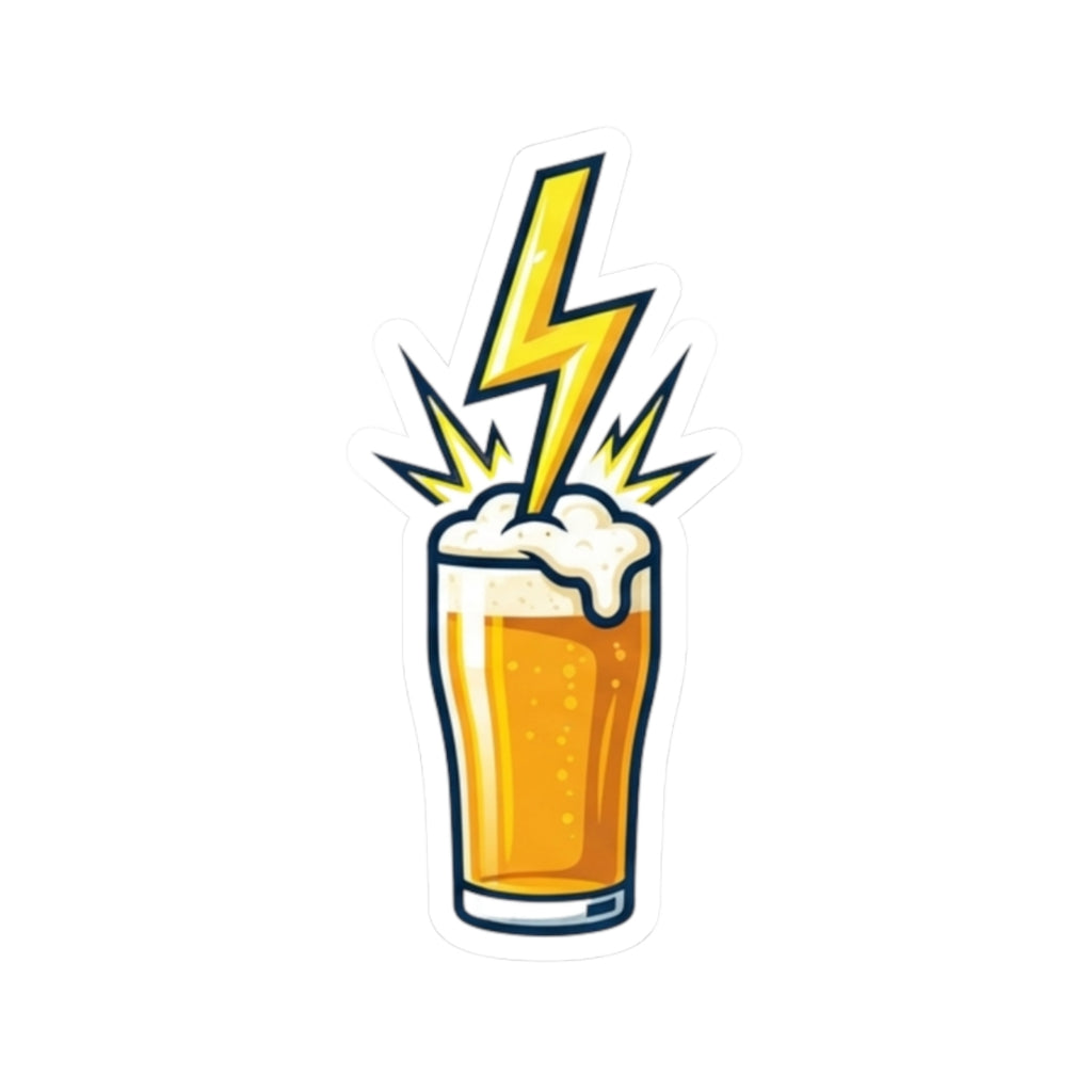 "Static Electricity Brewing" Sticker