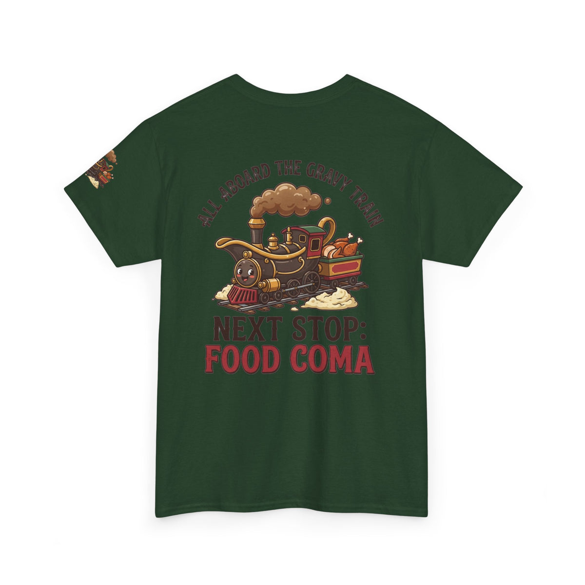 "Next Stop Food Coma" Premium Graphic Tee