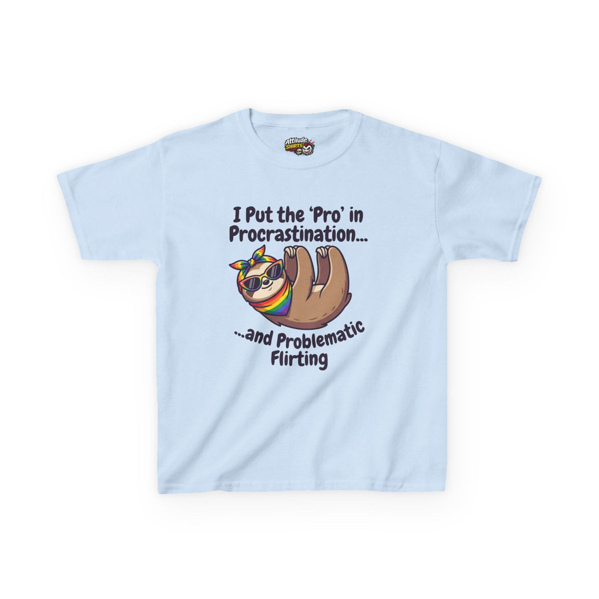 Pro in Problematic Flirting Kids Tee