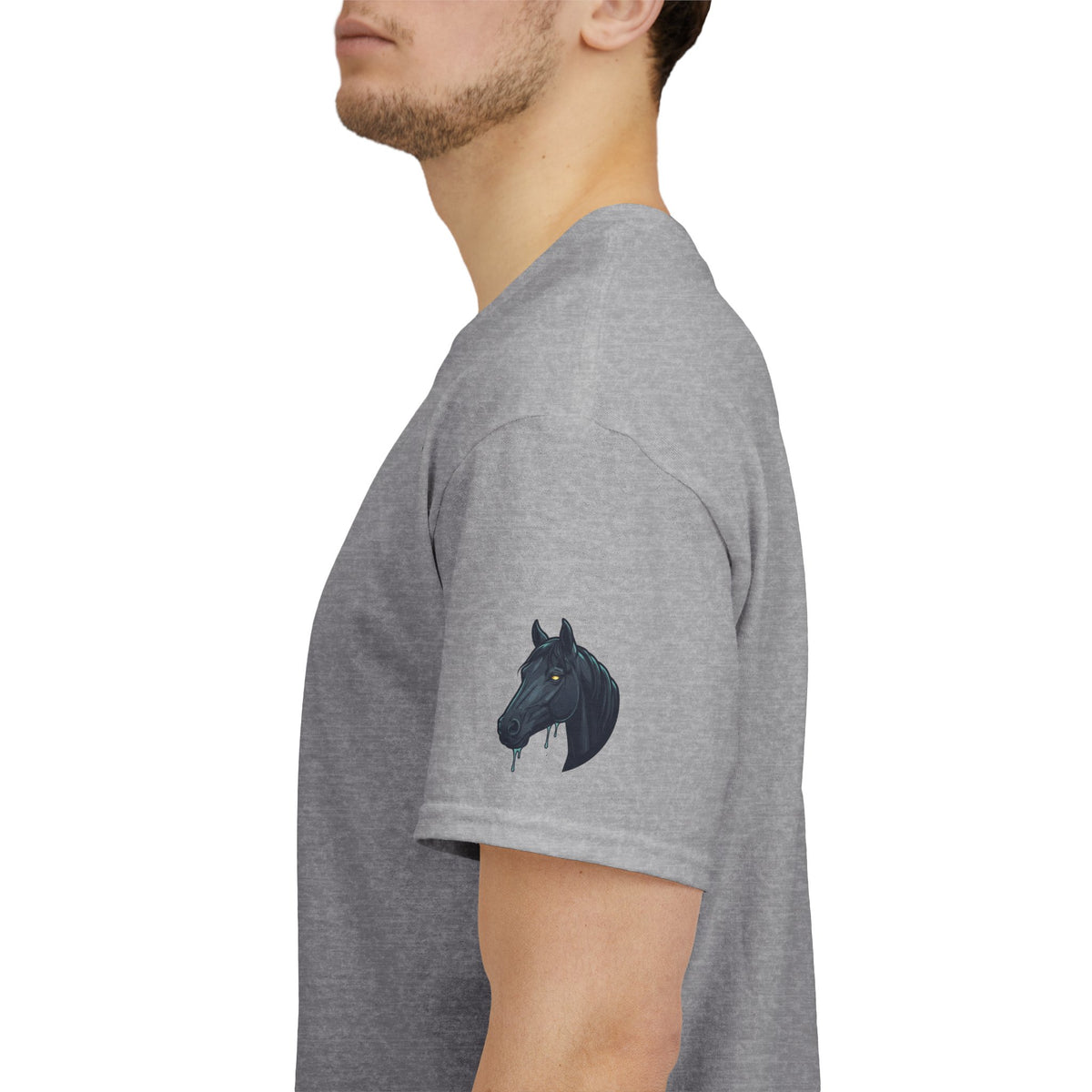Color: Sport Grey | Kelpie (Scottish Folklore) Premium Graphic Tee