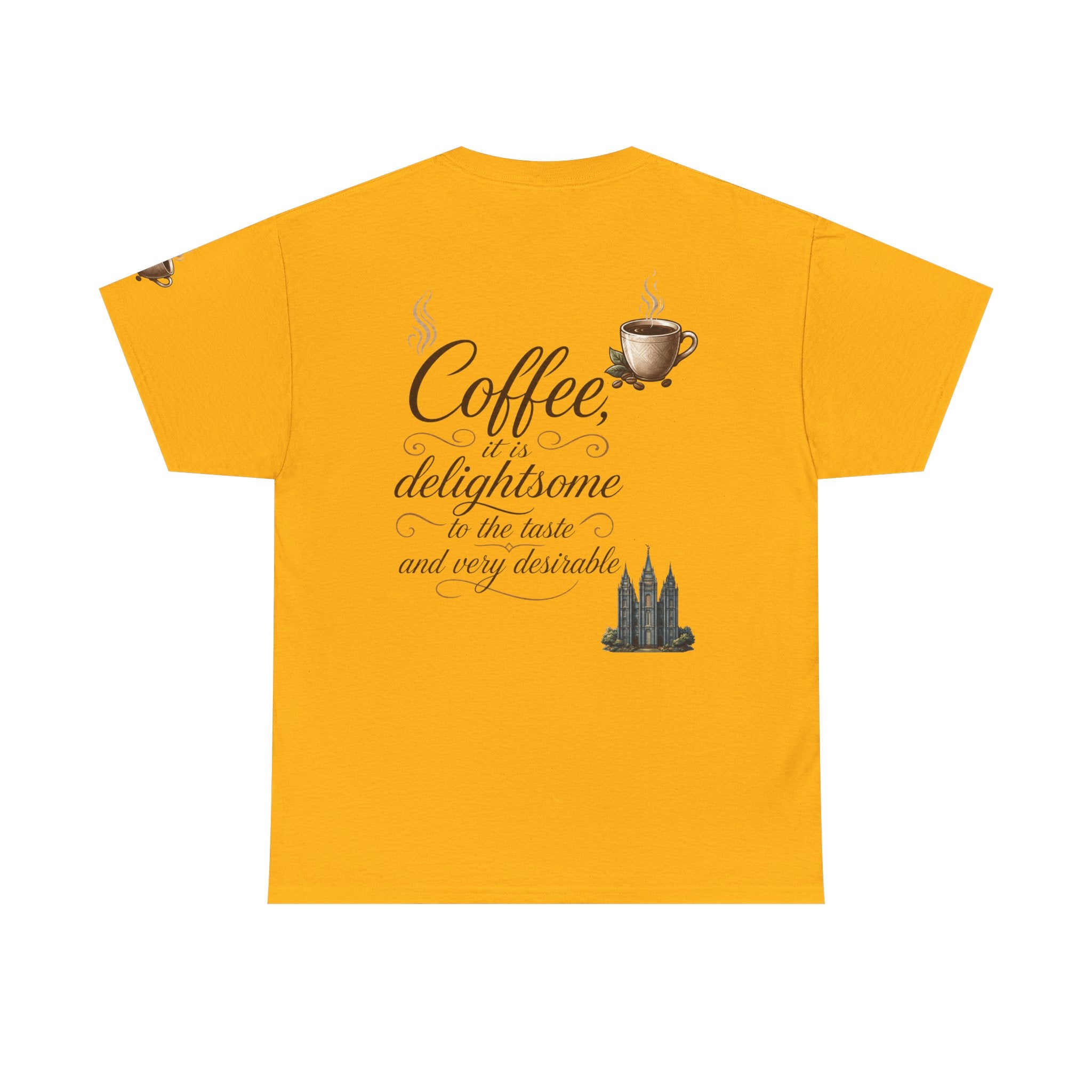 "Coffee is Delightsome" Premium Graphic Tee