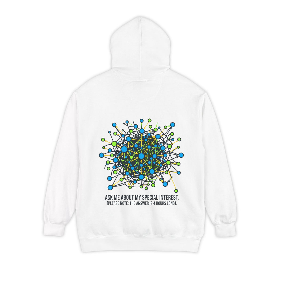 Color: White | Special Interest Garment-Dyed Hoodie