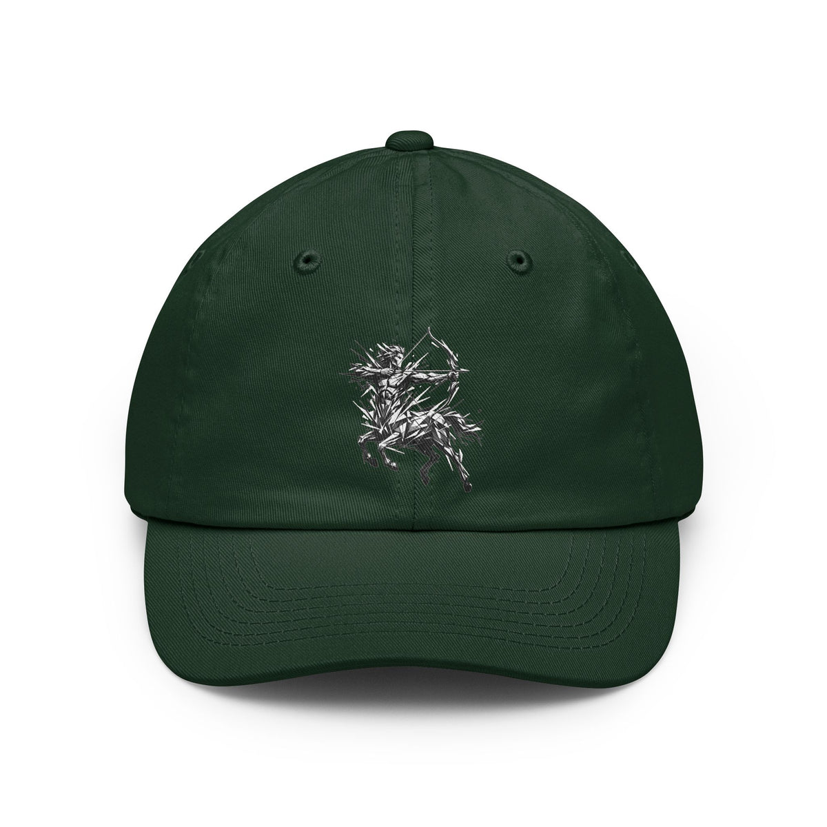 Color: Forest Green | Sagittarius The Archer Centaur Dad Hat