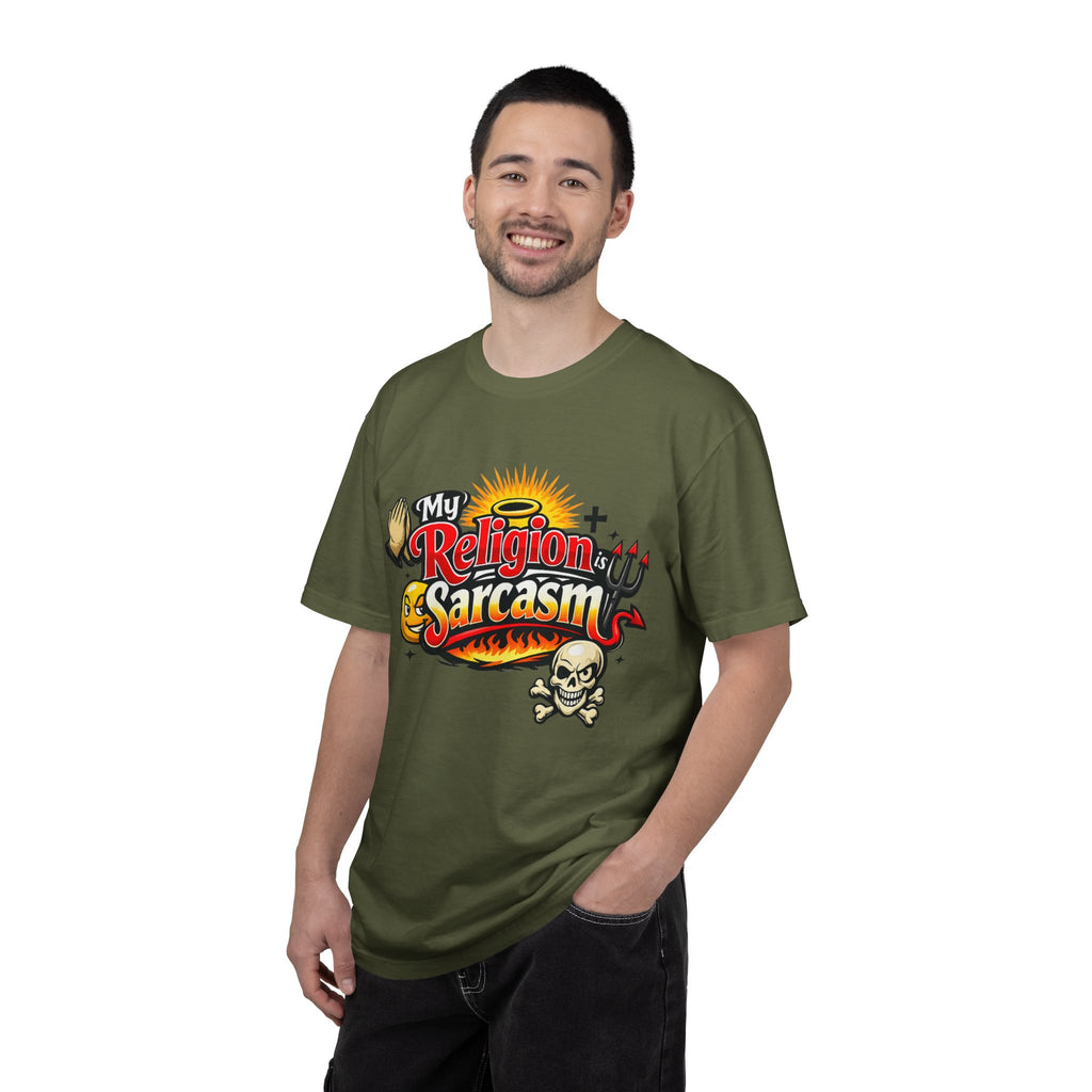 Sarcasm is My Savior | Garment-Dyed Tee — AttitudeShirts