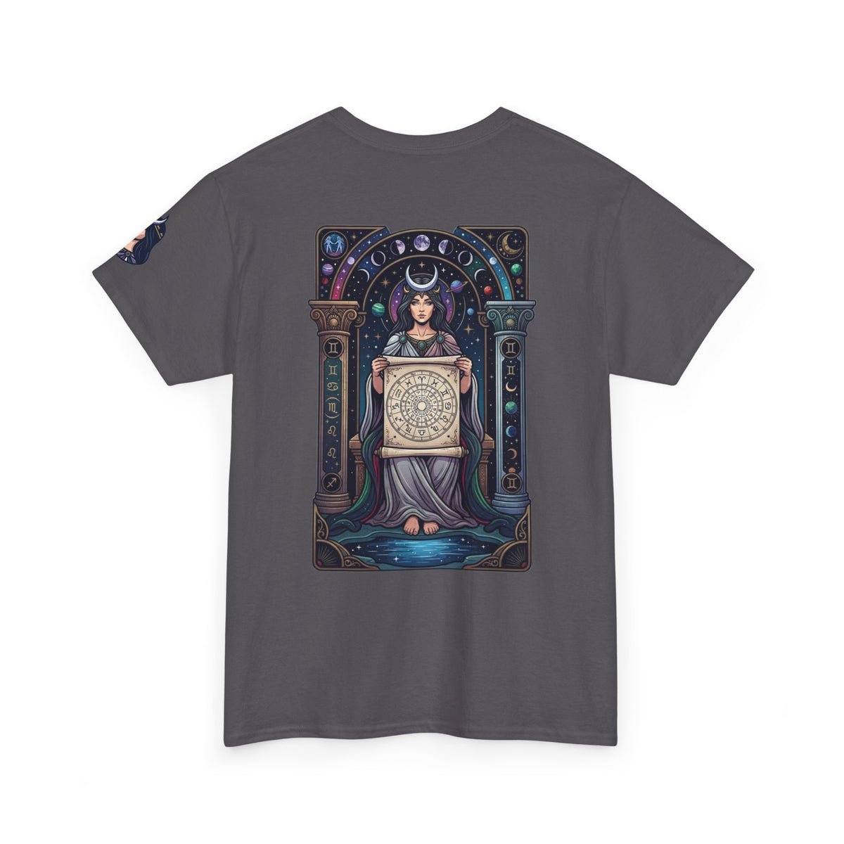 "The Cosmic Tarot (High Priestess)" Premium Graphic Tee