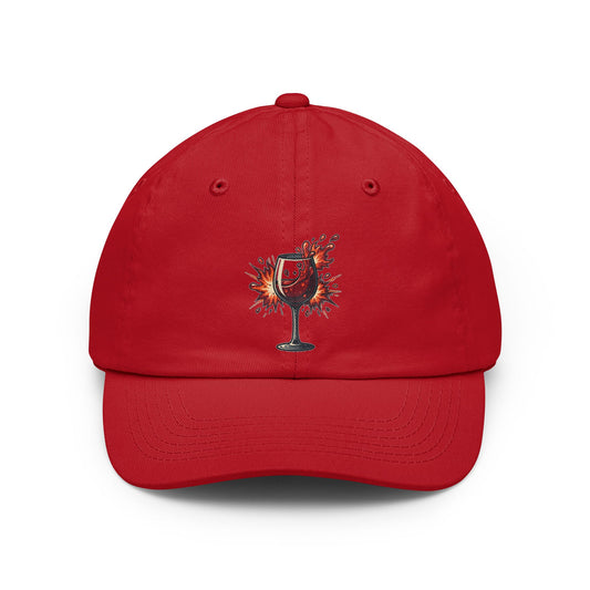 Color: Red | Silent Night - Violent Wine Night Dad Hat