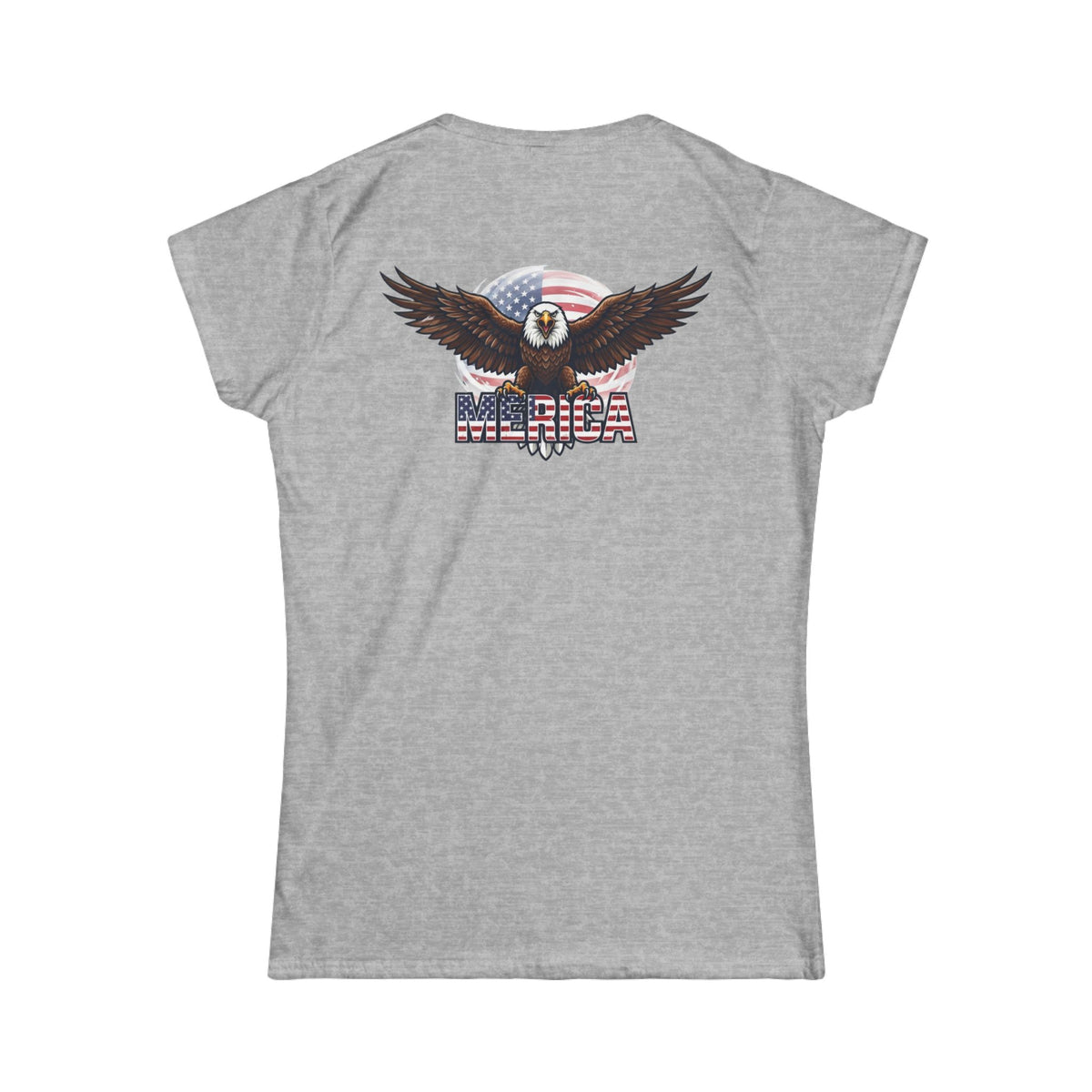 Color: Sport Grey | Merica Women's Tee