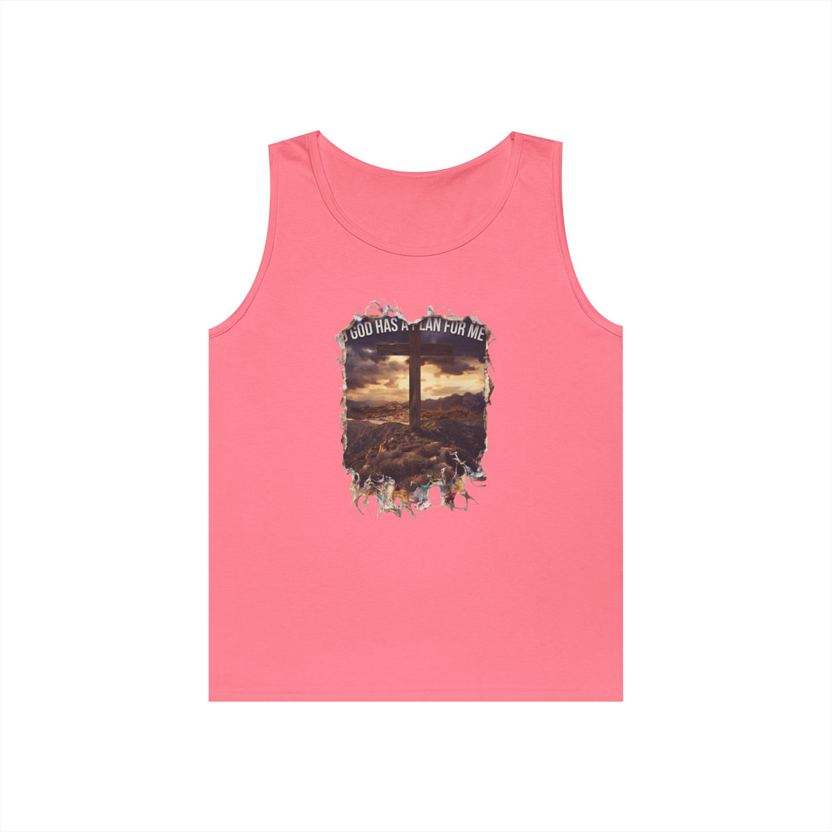 "God Has A Plan For Me" Tank Top