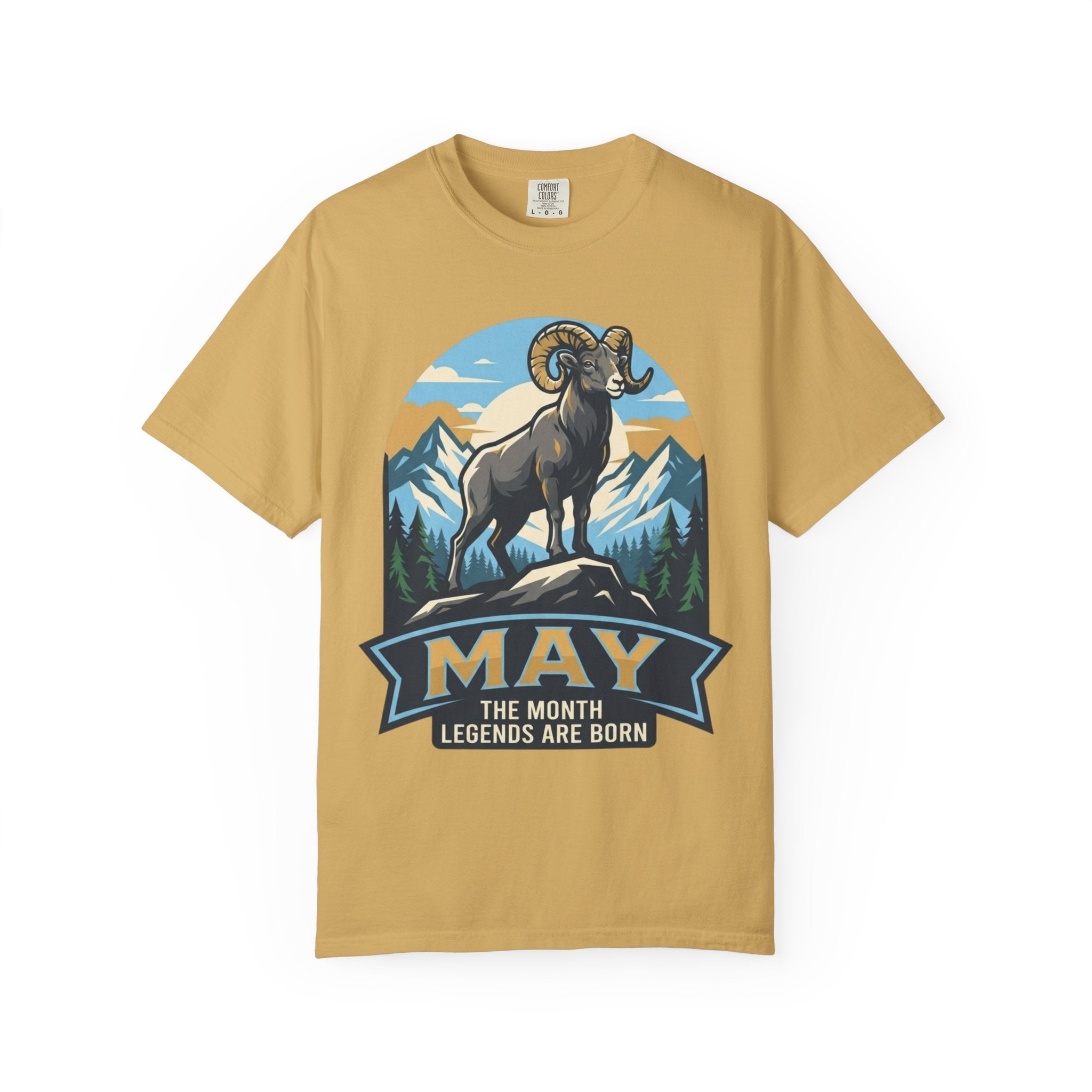 "May Legend" Unisex Garment-Dyed Tee