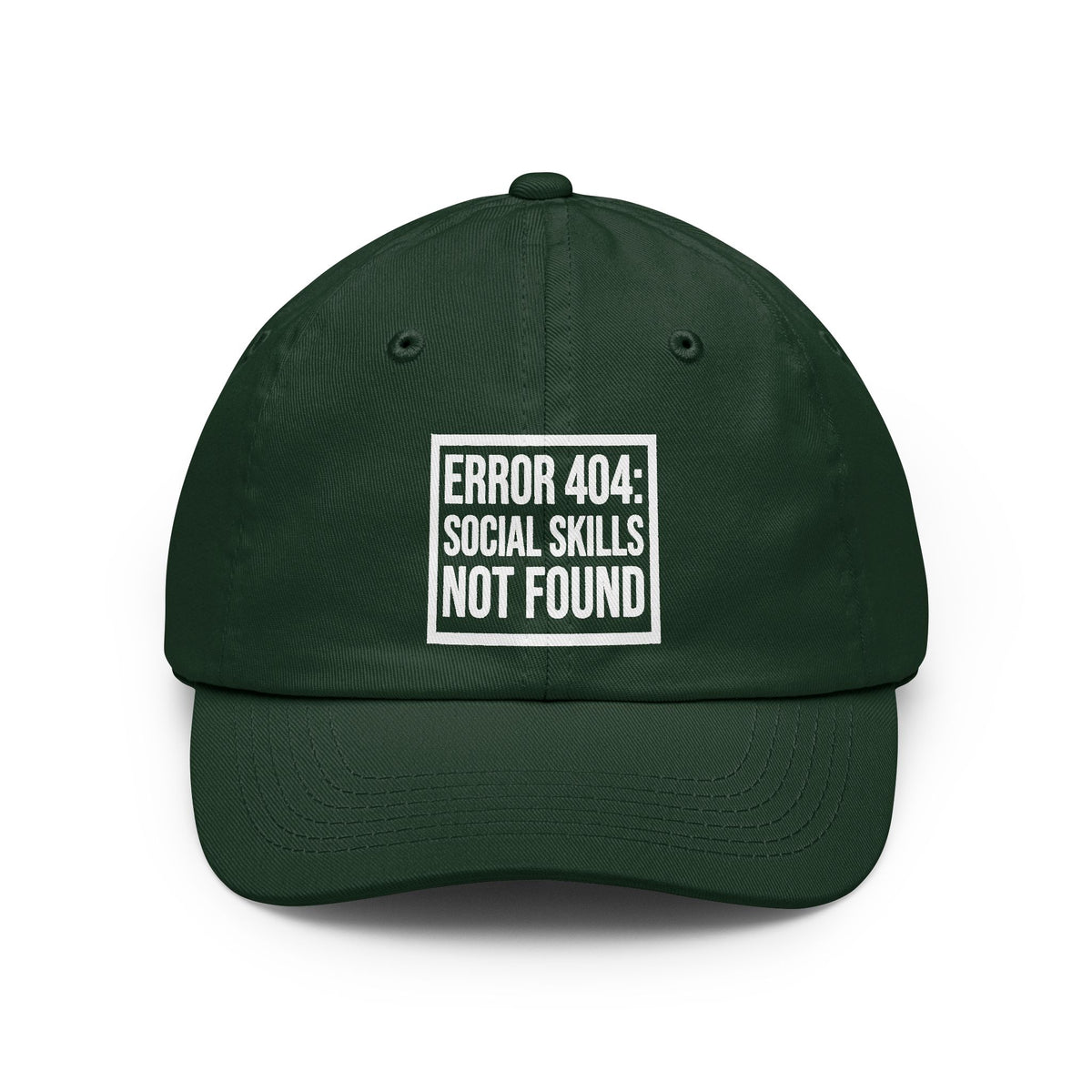 "Social Skills Not Found" Dad Hat