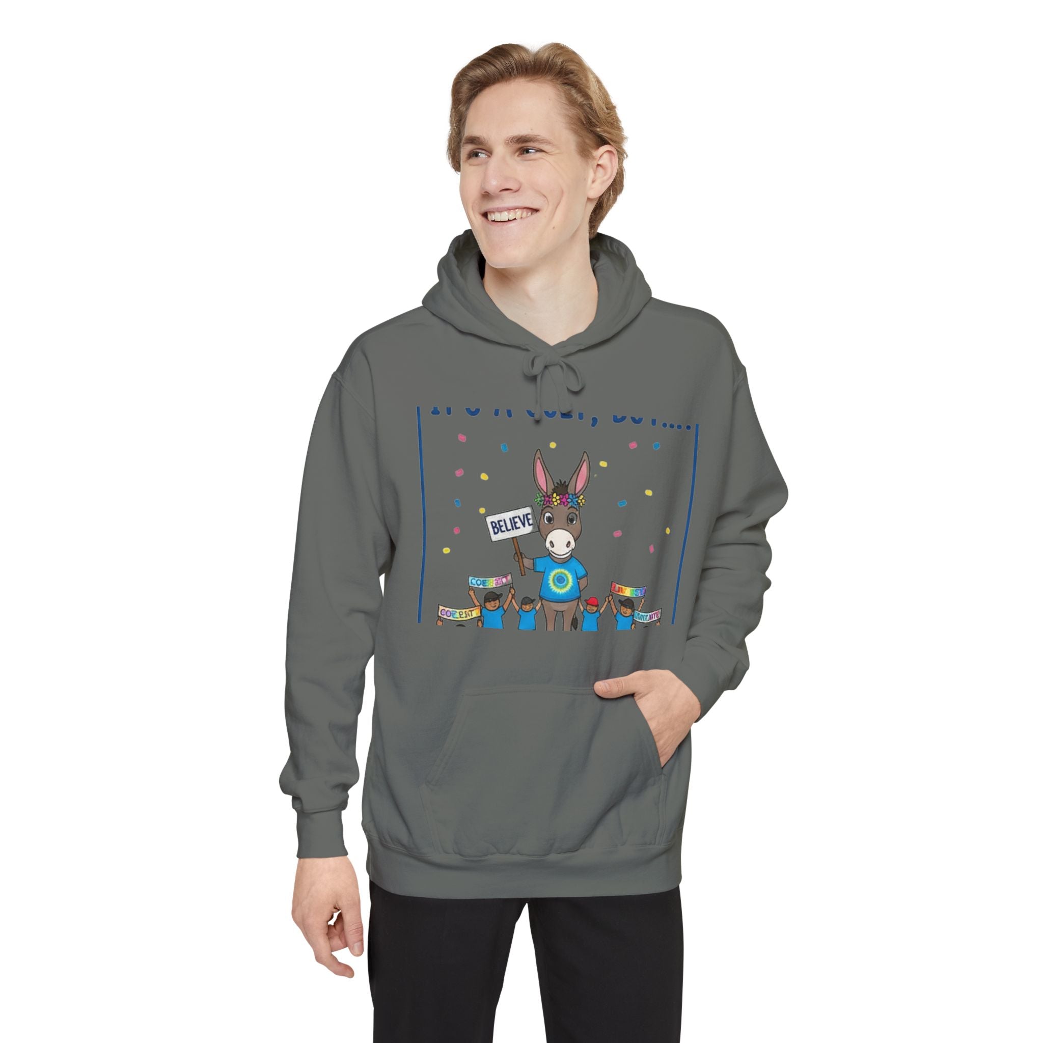 Cult: Liberal Edition | Garment-Dyed Hoodie — AttitudeShirts