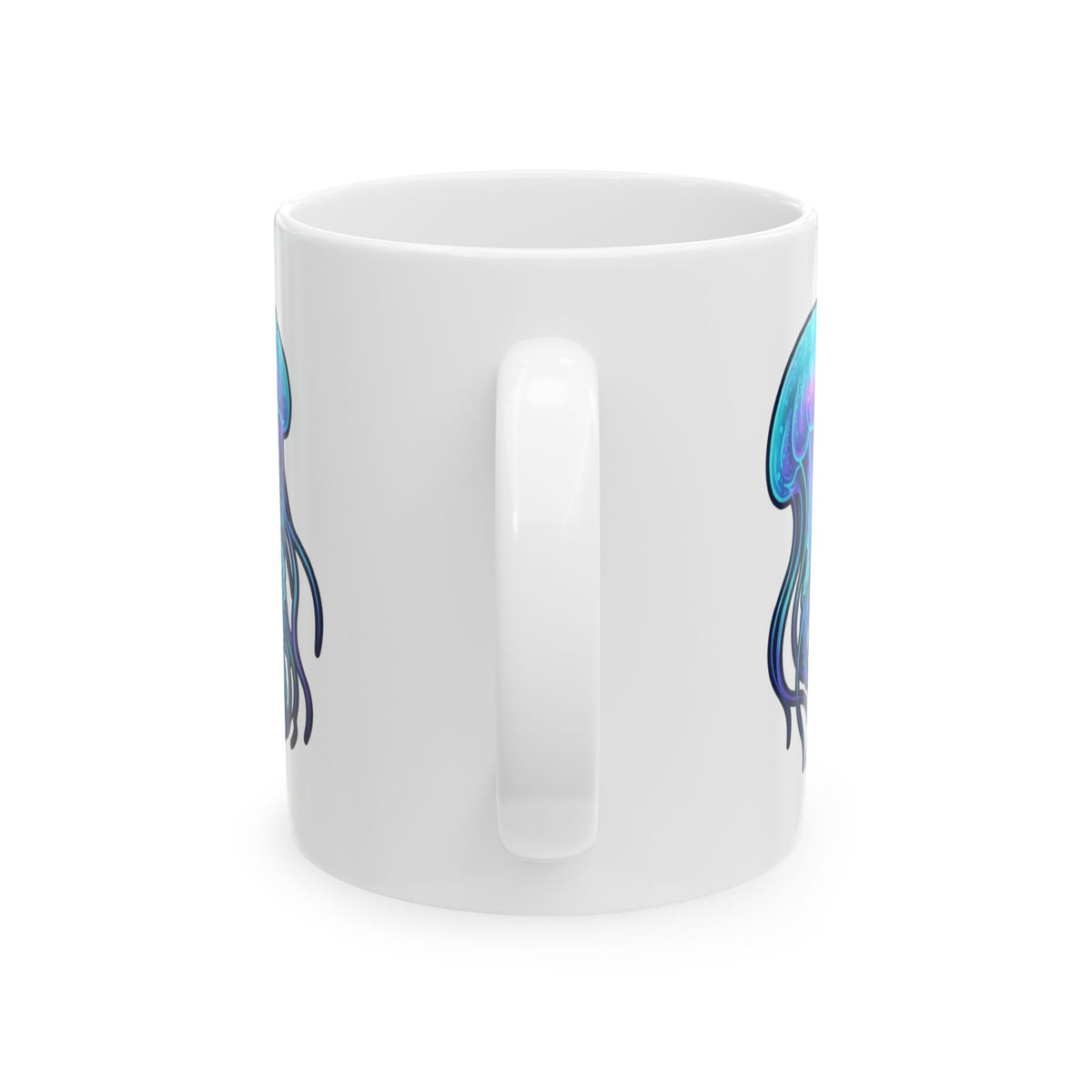 "Jelly Credible" White Ceramic Mug — Graphic