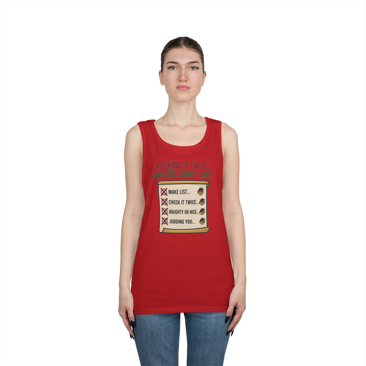 "Checking It Twice" Tank Top