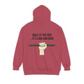"Hold to the Rod" Garment-Dyed Hoodie