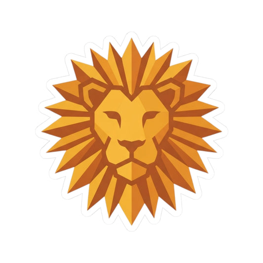"Leo The Solar Lion" Sticker