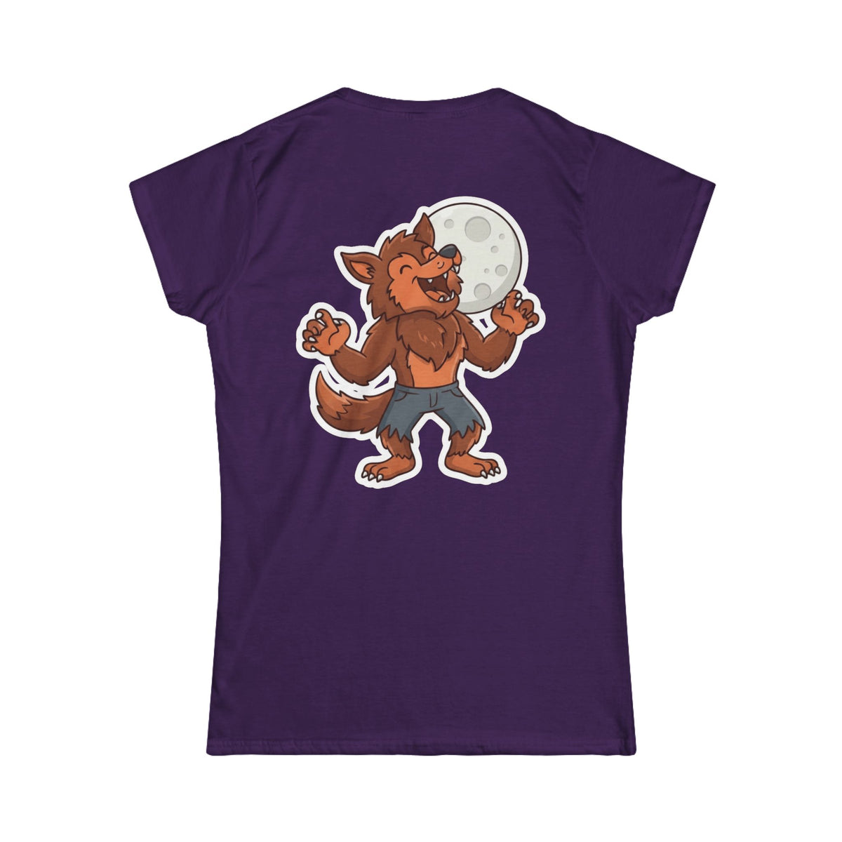 Color: Purple | Werewolf Women's Tee